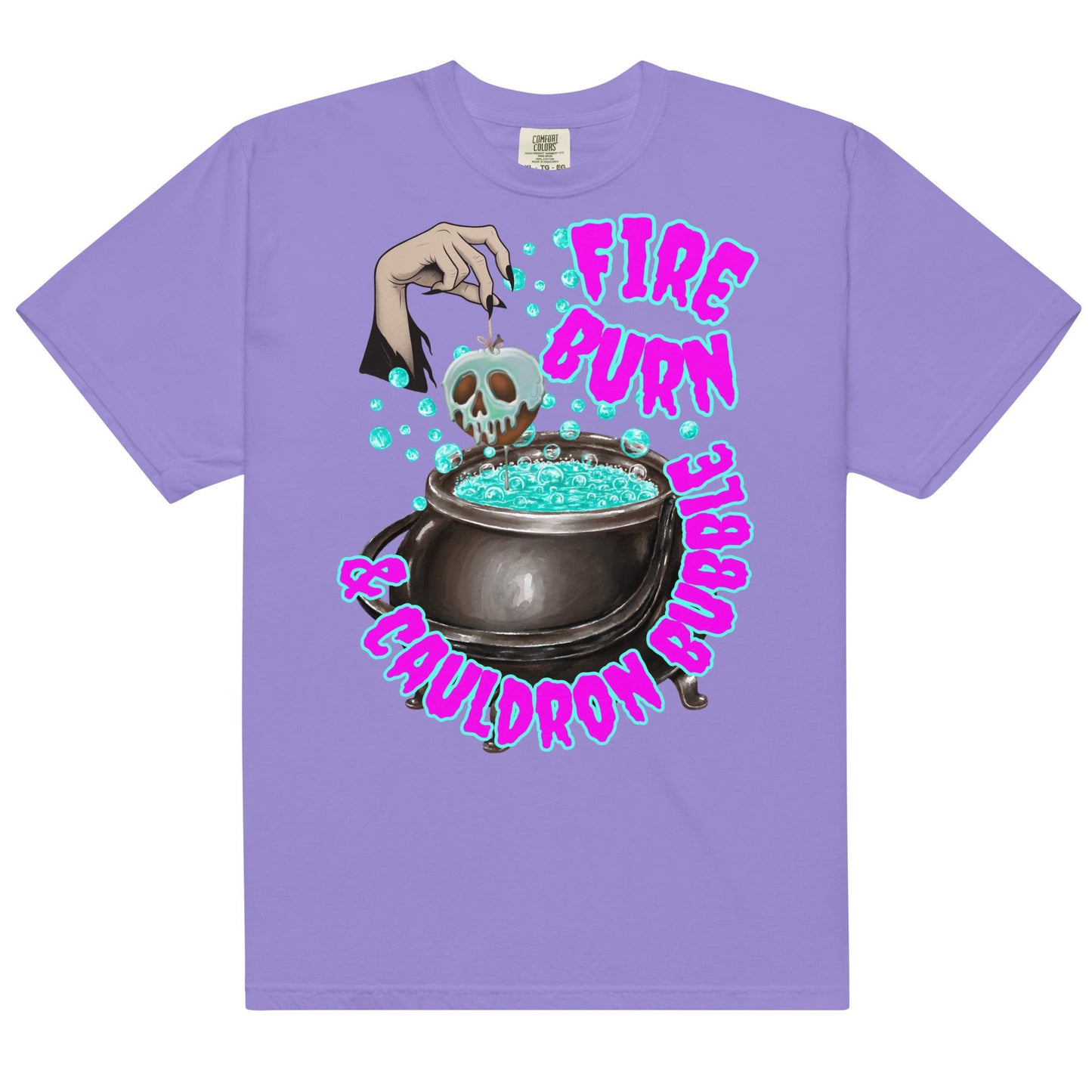 Evil Queen Disney Halloween Shirt, Acid Wash Comfort Colors Tee