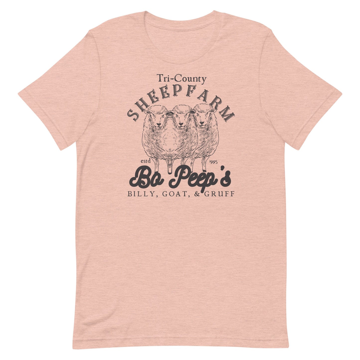 Bo Peep's Sheep Farm T-Shirt, Subtle Disney Family Tee