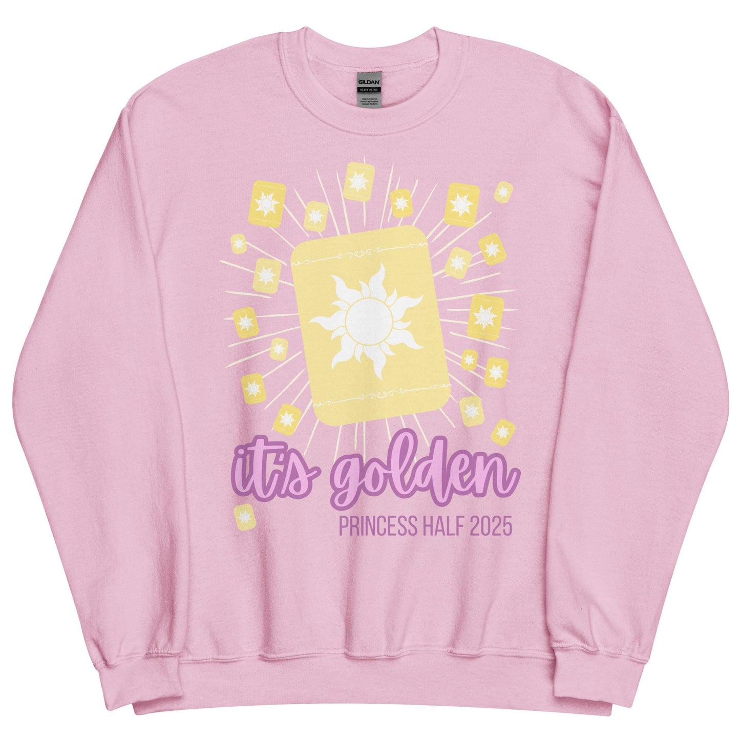Rapunzel Disney Princess Half Marathon 2025 Crewneck, Run Disney Girls Trip Sweatshirt