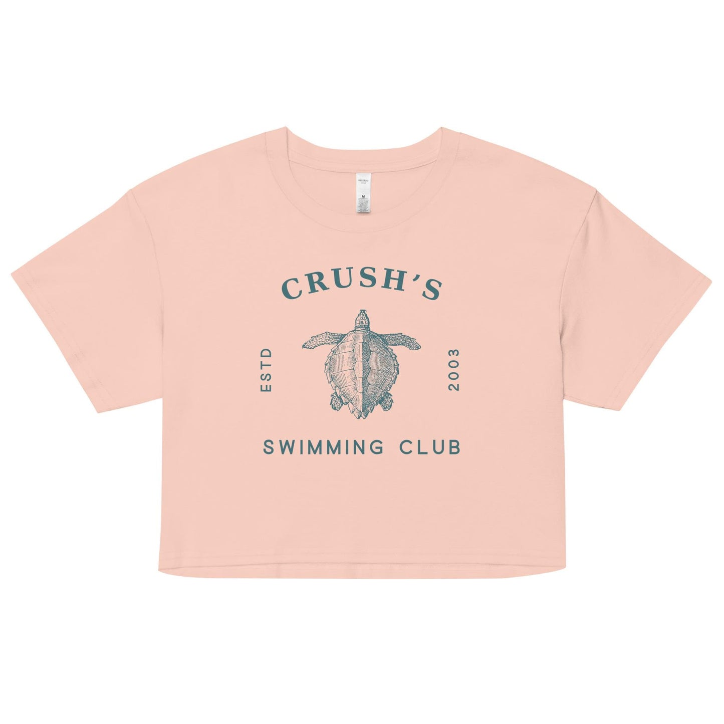 Crush's Swimming Club Crop Top | Disney EPCOT SeaBase Tee