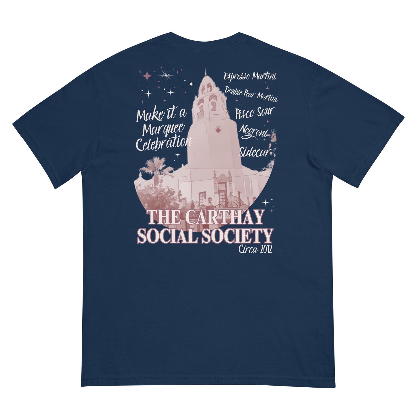 Disney California Adventure Carthay Circle Social Club Shirt