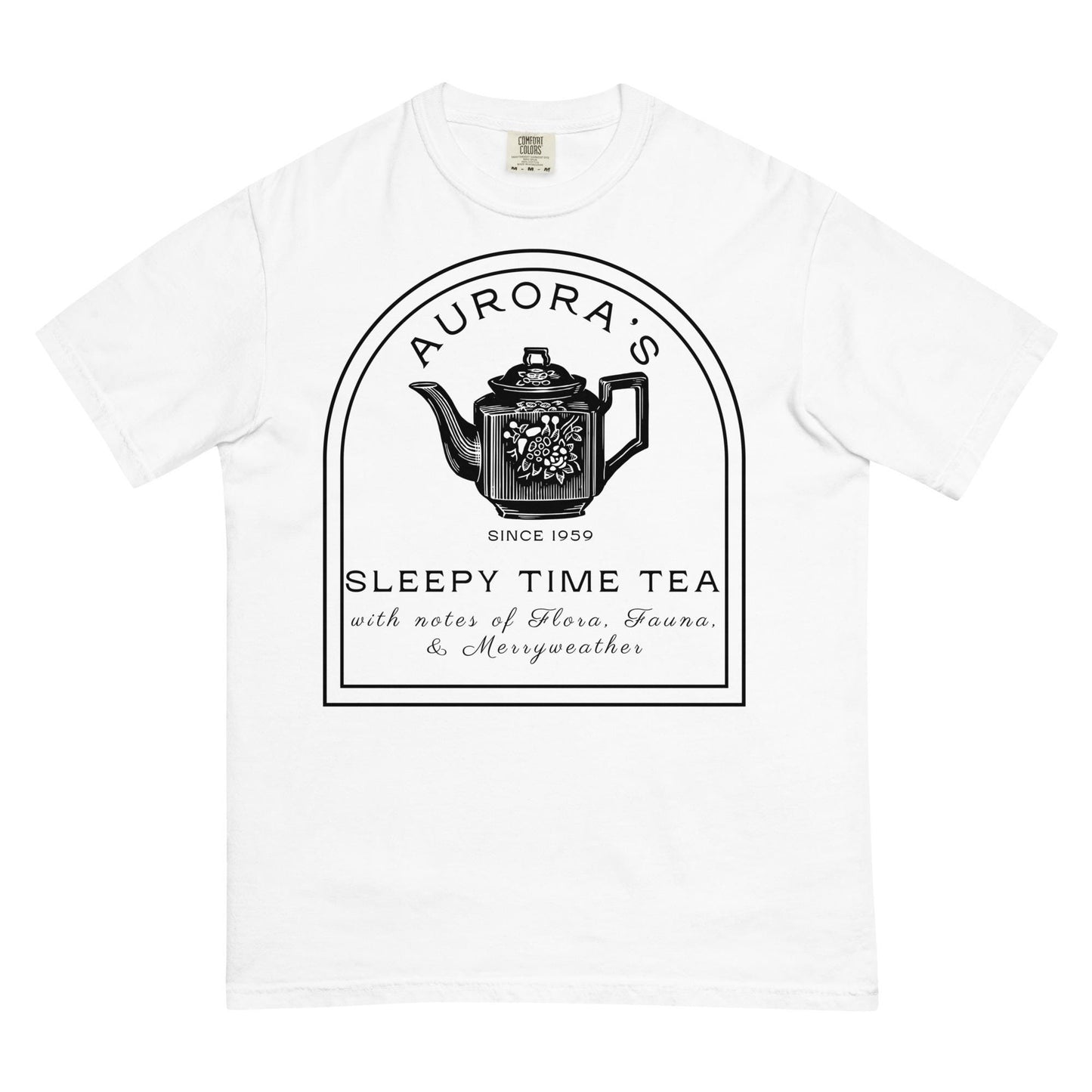 Aurora's Sleepy Time Tea Shirt, Subtle Disney Adult Comfort Colors Tee