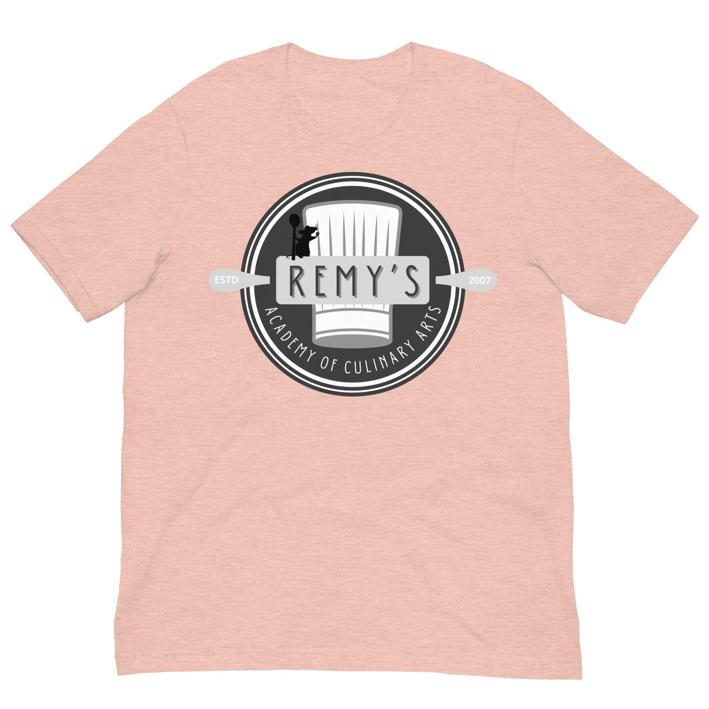 Remy's Academy Bella Canvas Shirt, Subtle Ratatouille Disney Family Tee