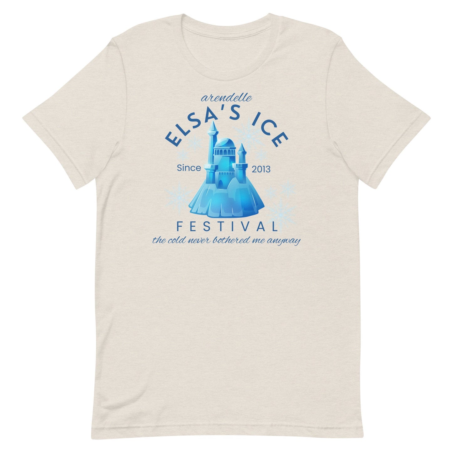 Elsa's Ice Festival T-Shirt, Subtle Frozen Disney Vacation Shirt