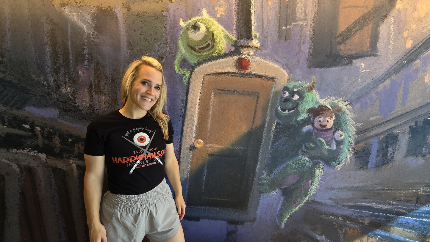 Harryhausen’s Sushi Disney Shirt, Monsters Inc Bella Canvas Tee