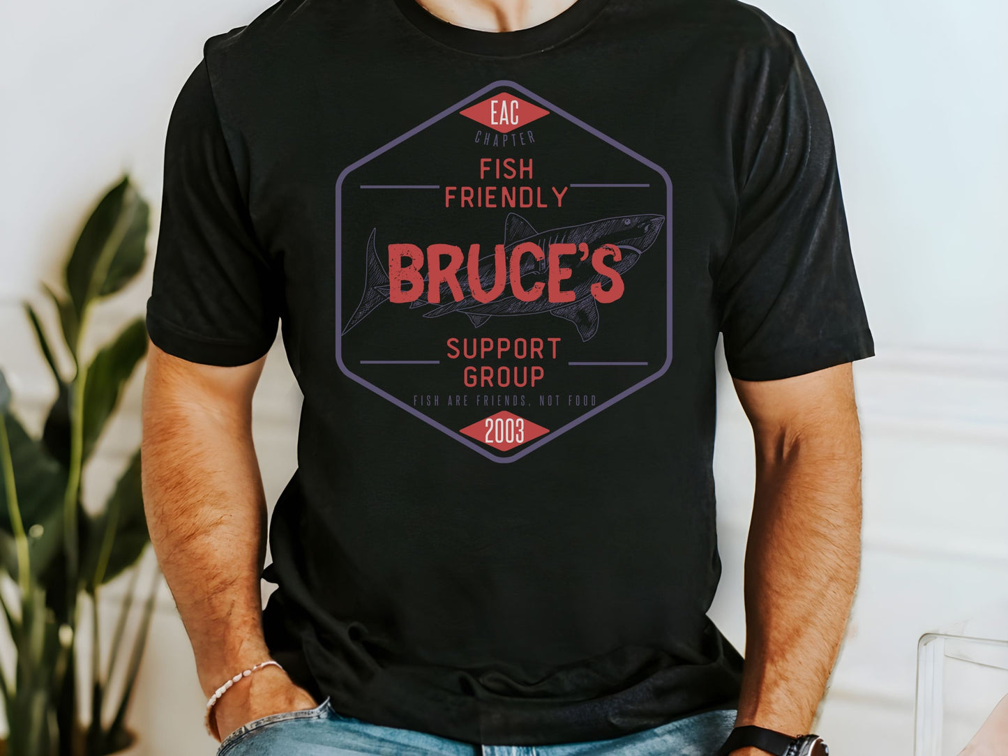 Bruce's Support Group Disney Shirt, Bella Canvas Unisex Tee