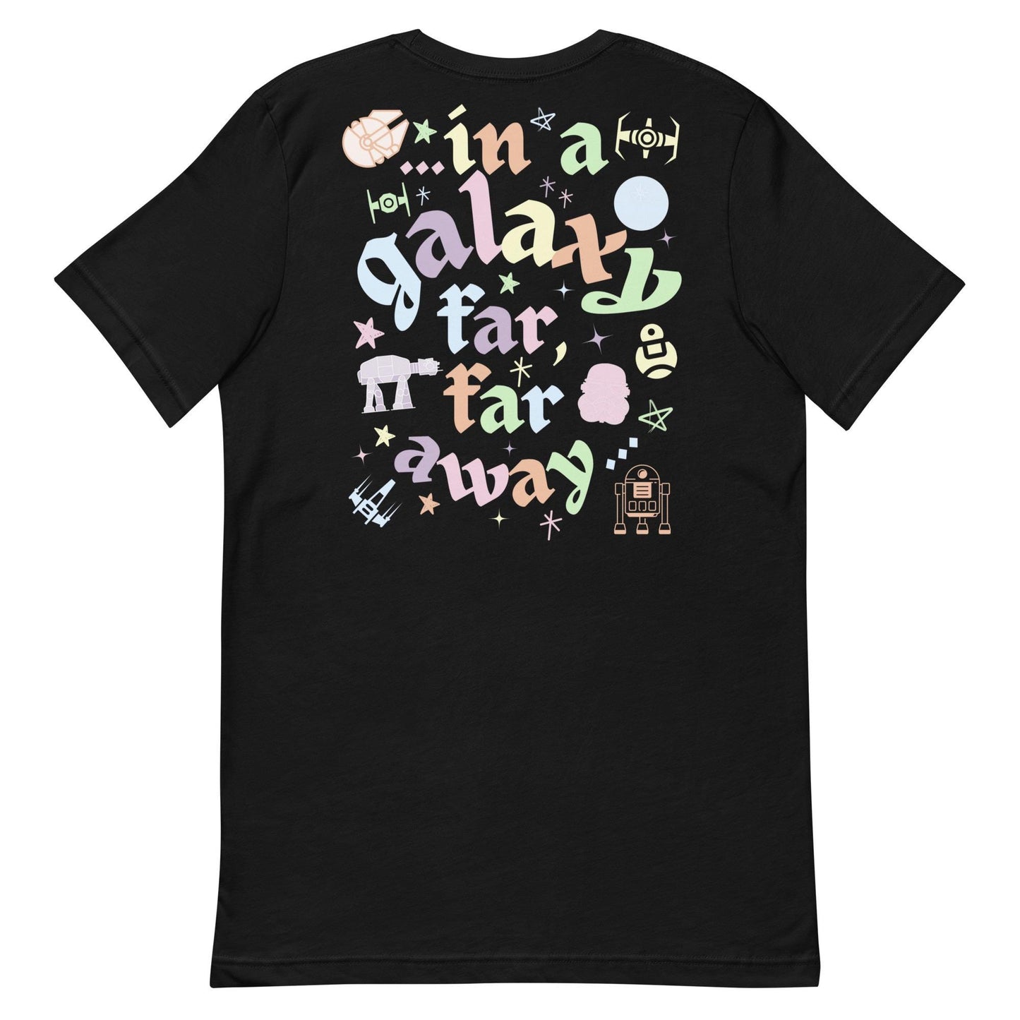 Star Wars Disney Mom Shirt, Subtle Galaxy Bella Canvas Tee
