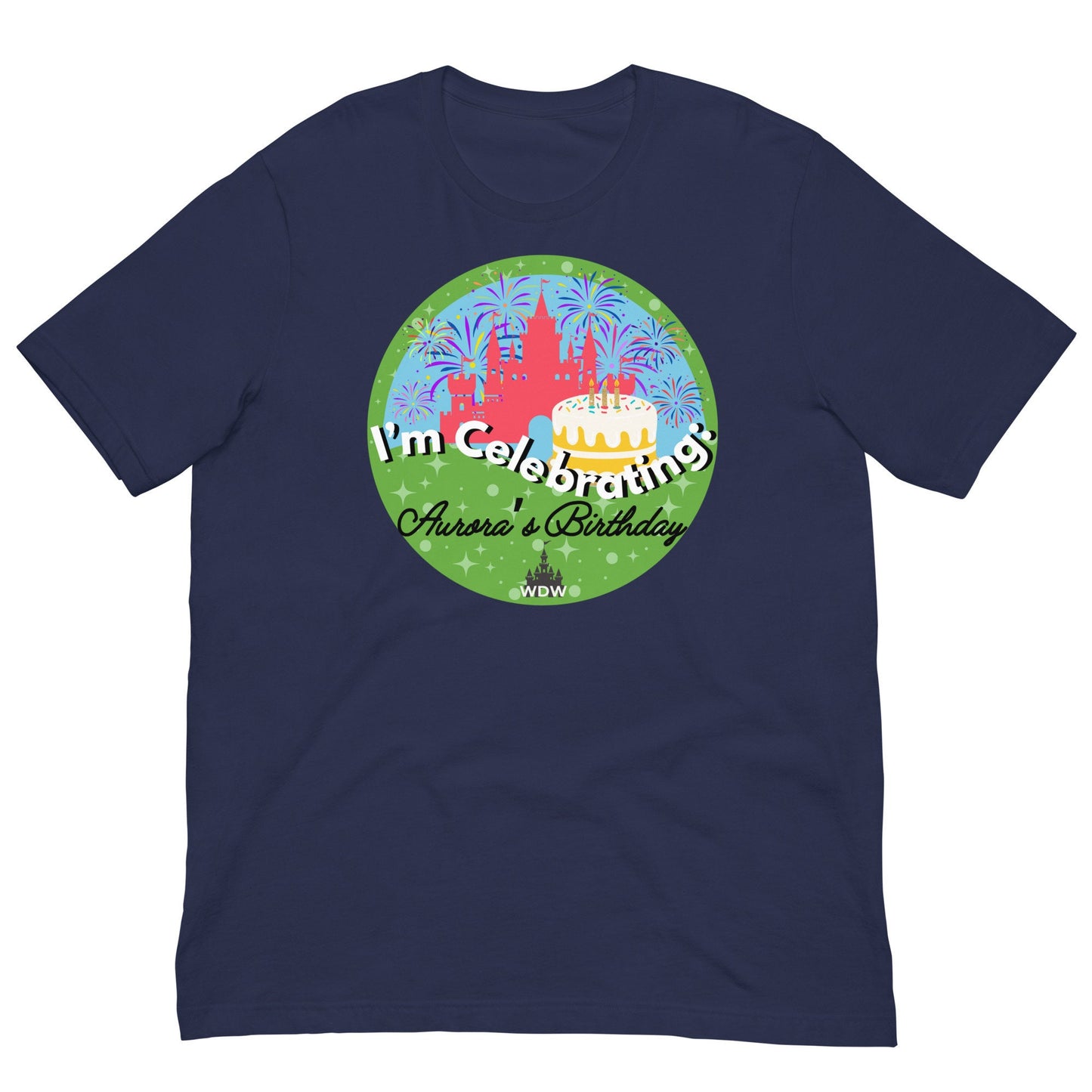 Custom 'I'm Celebrating' Disney Family Bella Canvas T-Shirt