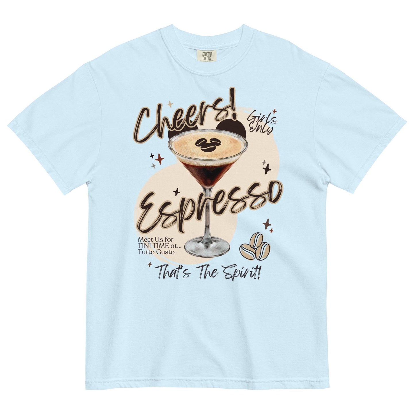 Espresso Martini Disney Shirt, Girls Trip Comfort Colors Tee