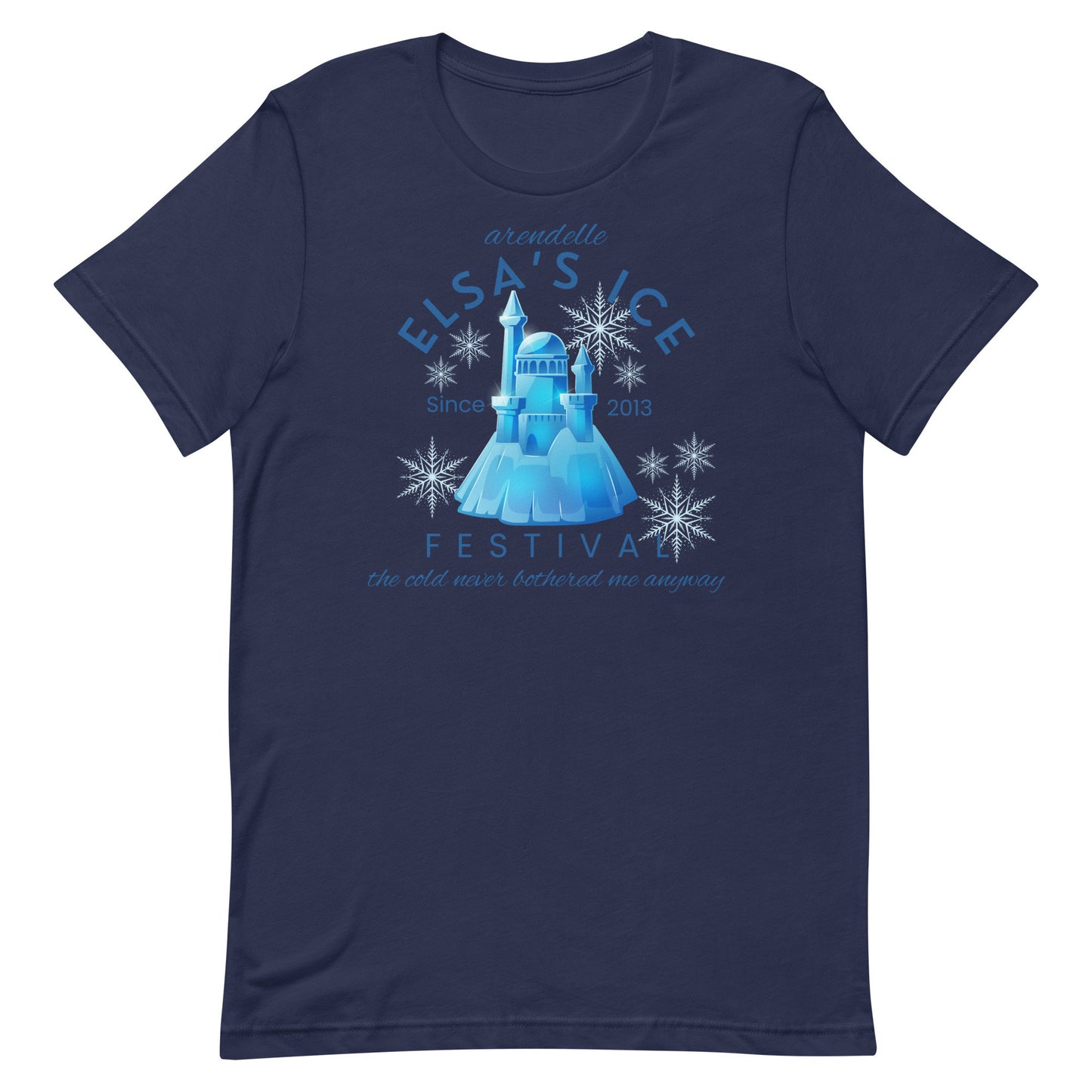 Elsa's Ice Festival T-Shirt, Subtle Frozen Disney Vacation Shirt
