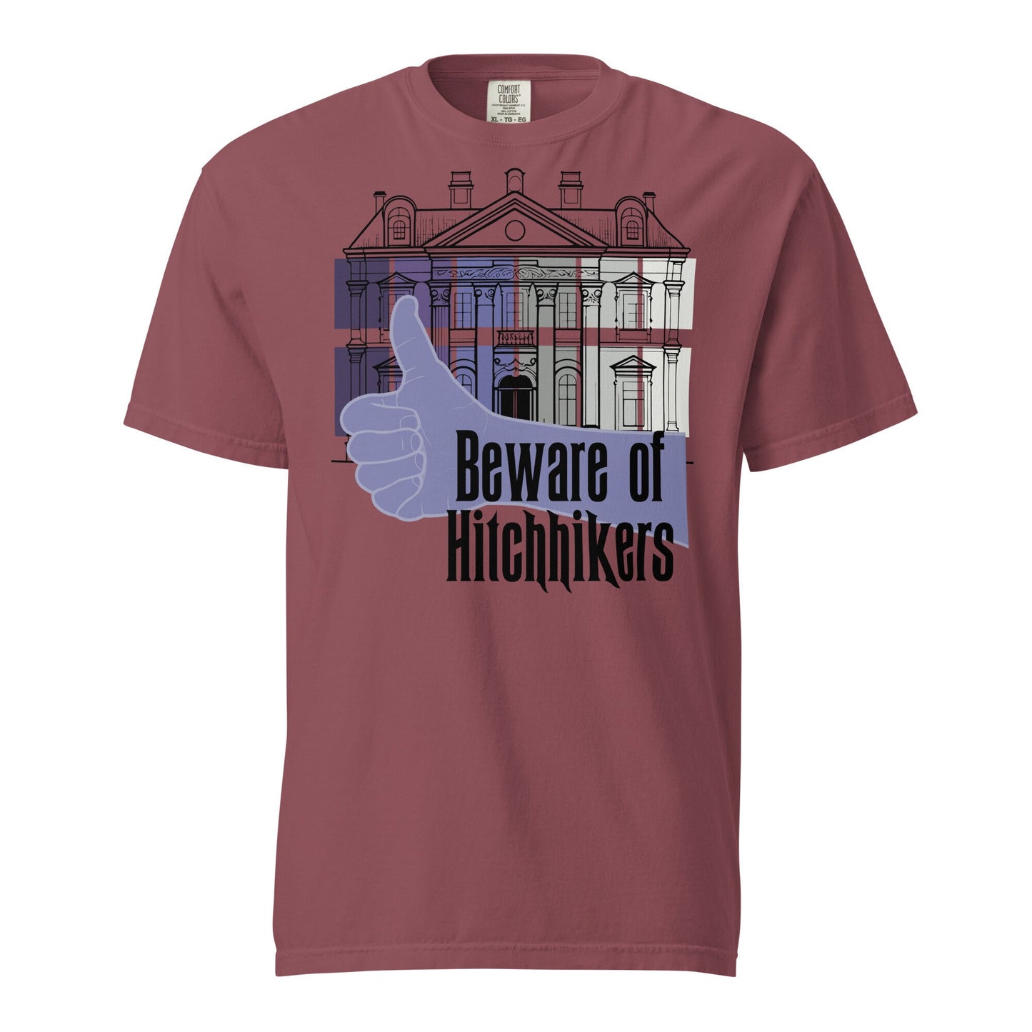 Haunted Mansion Hitchhiking Ghosts Shirt, Comfort Colors Disney Group Tee