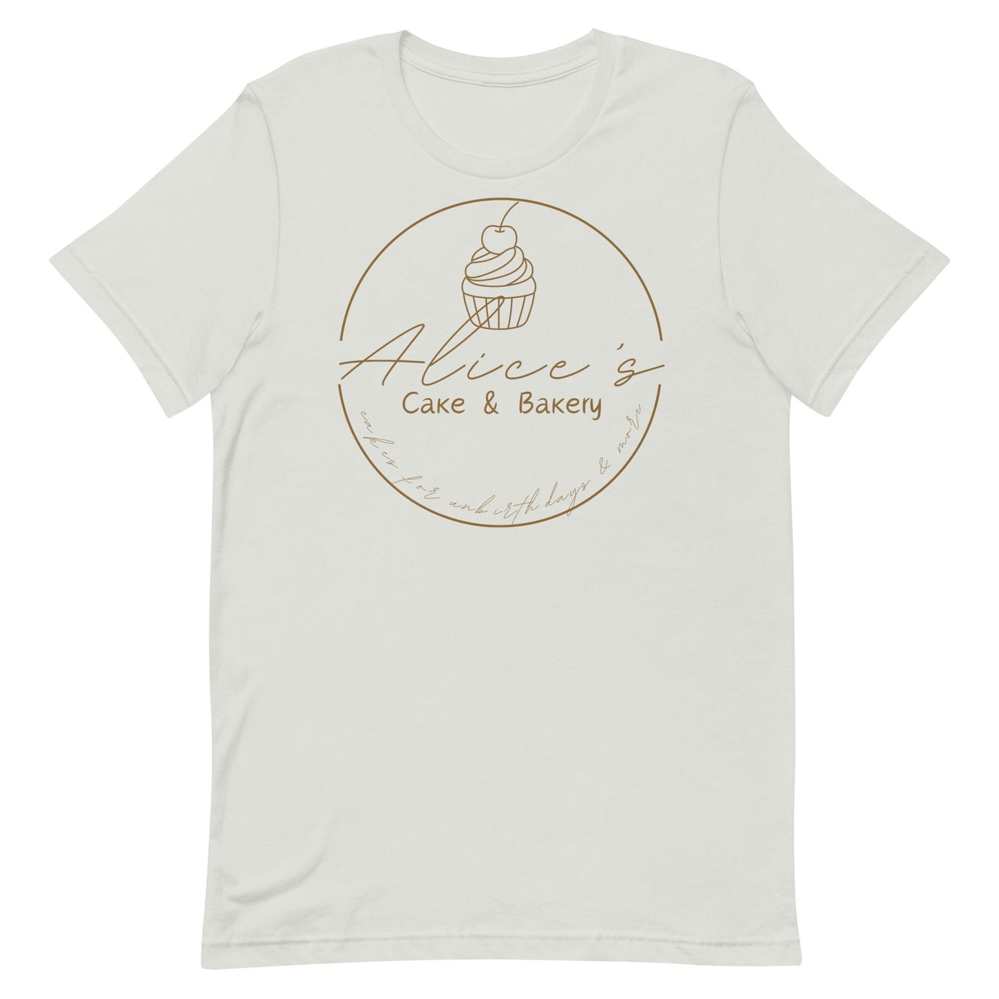 Alice's Bakery Disney Tee, Bella Canvas Unisex Shirt