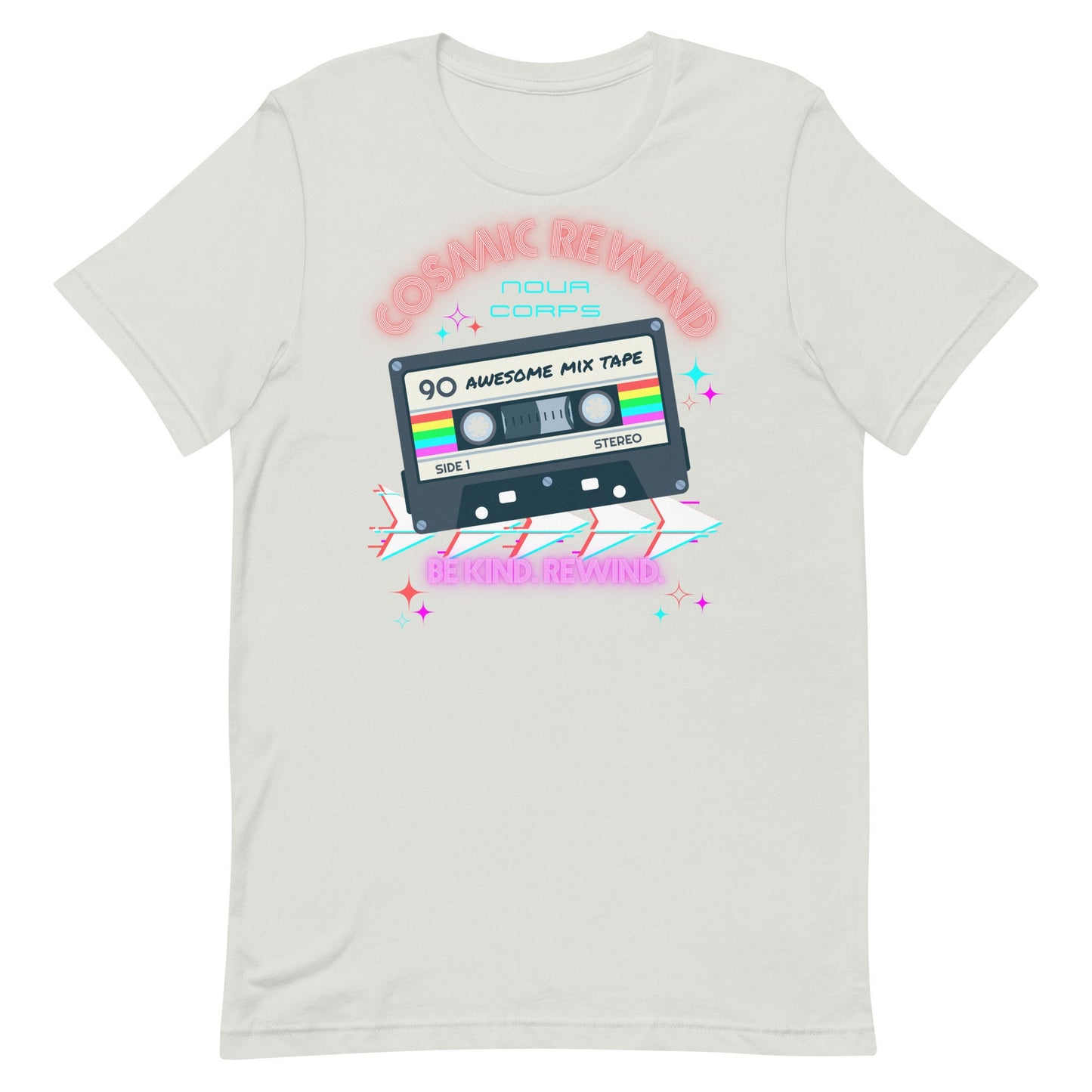 Guardians of the Galaxy Cosmic Rewind Bella Canvas T-Shirt, Subtle Disney Family Shirt