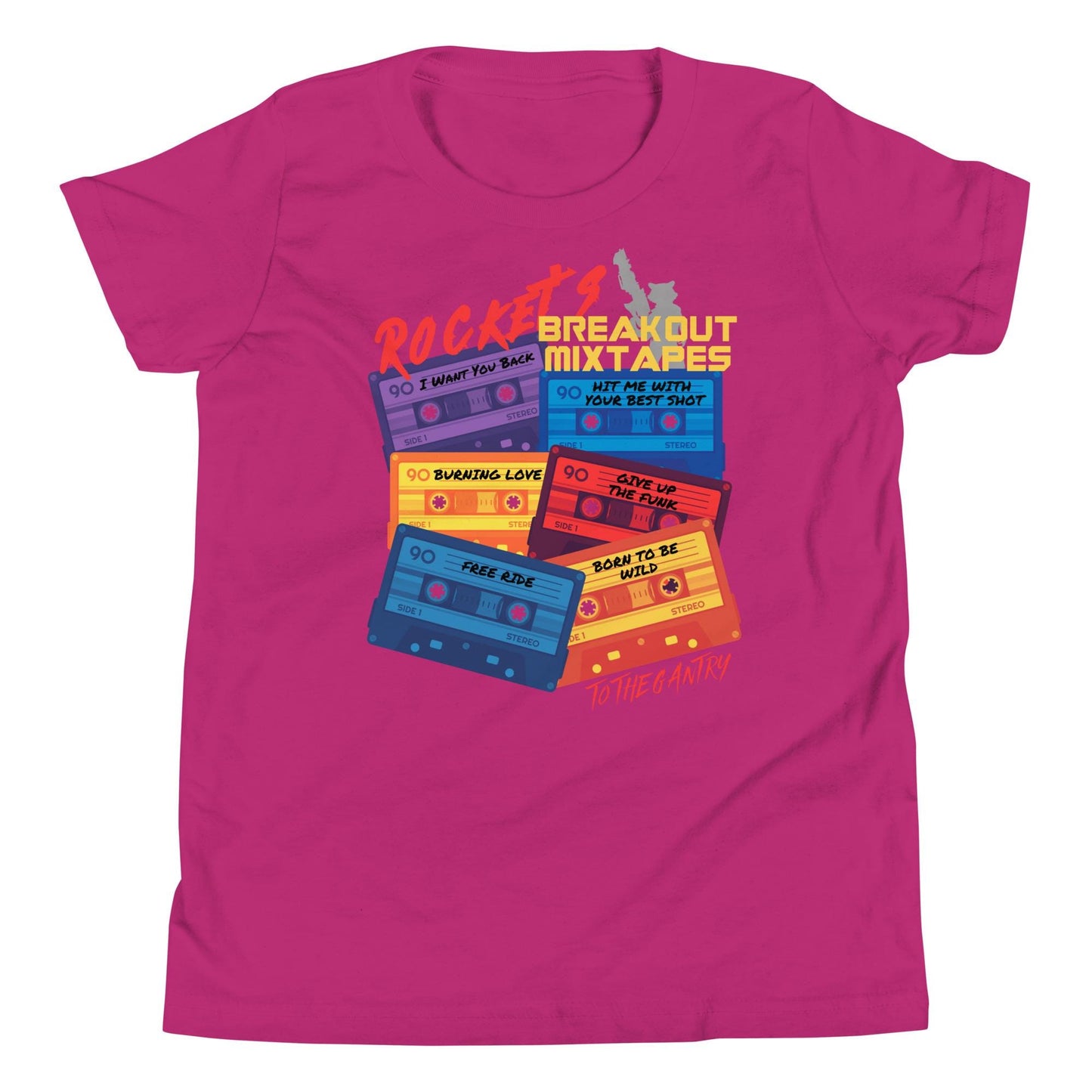 Rocket's Breakout Mix Tapes Shirt, Guardians of the Galaxy Fan Tee