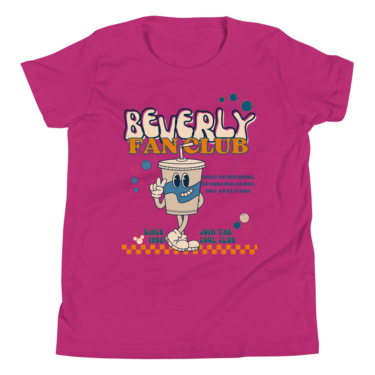 EPCOT Club Cool Beverly Youth Shirt, Trendy Disney Tee