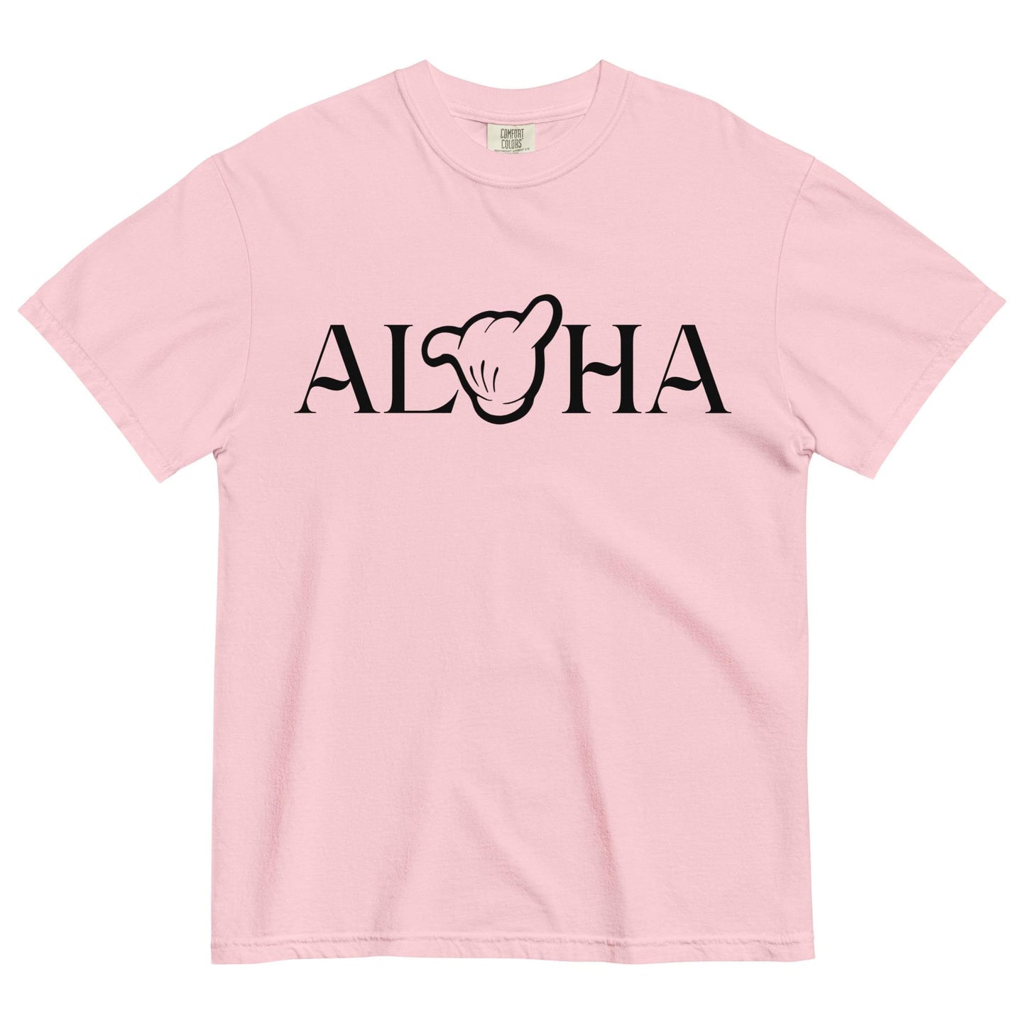 Disney Aulani Aloha Mickey Shaka Hand Comfort Colors Shirt