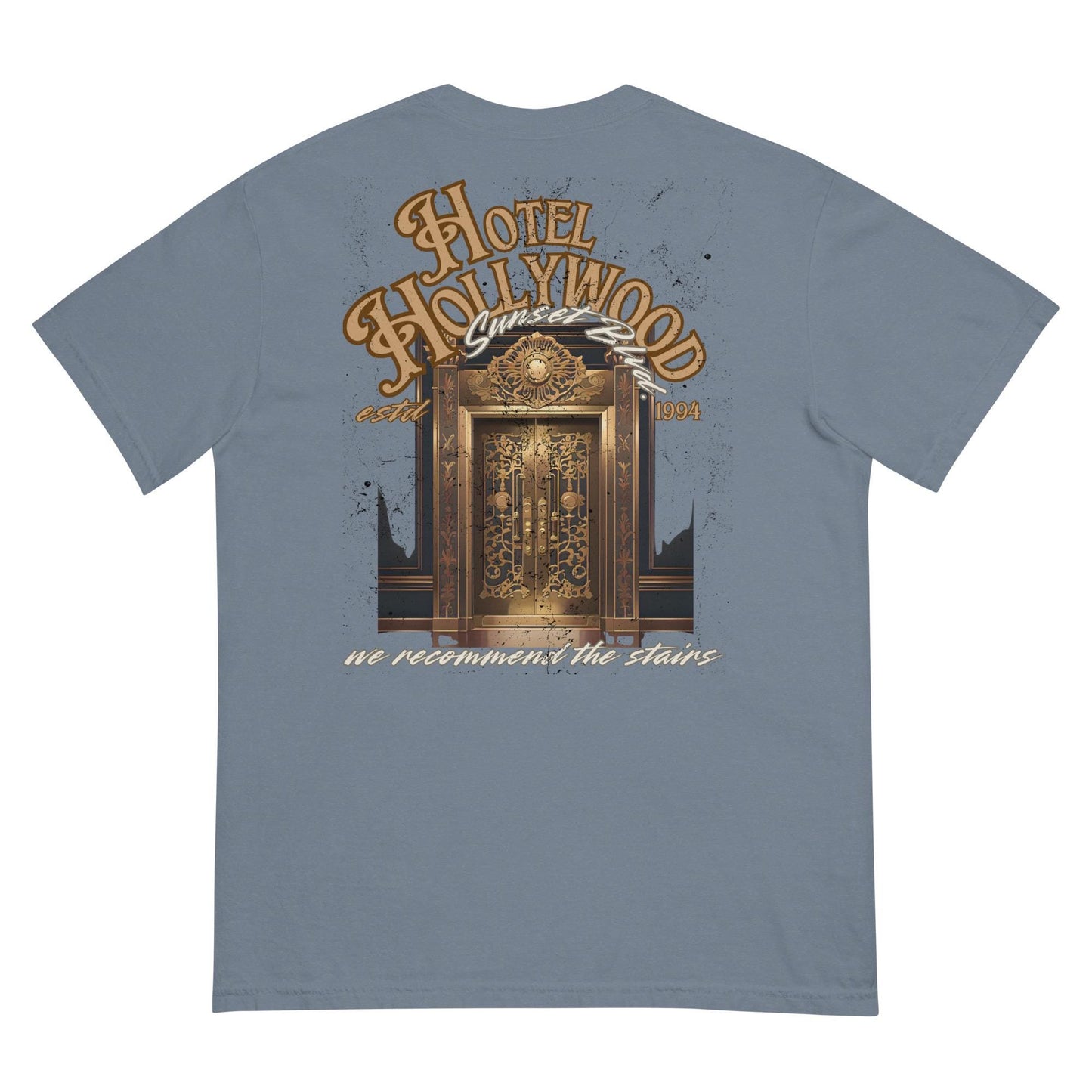 Hotel Hollywood Tower T-Shirt, Subtle Disney Dad Shirt