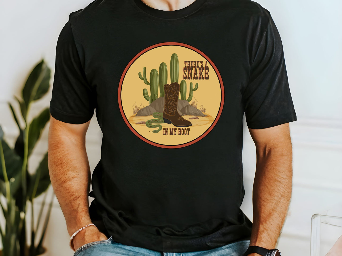 There's a Snake in my Boot Disney Family Bella Canvas T-Shirt