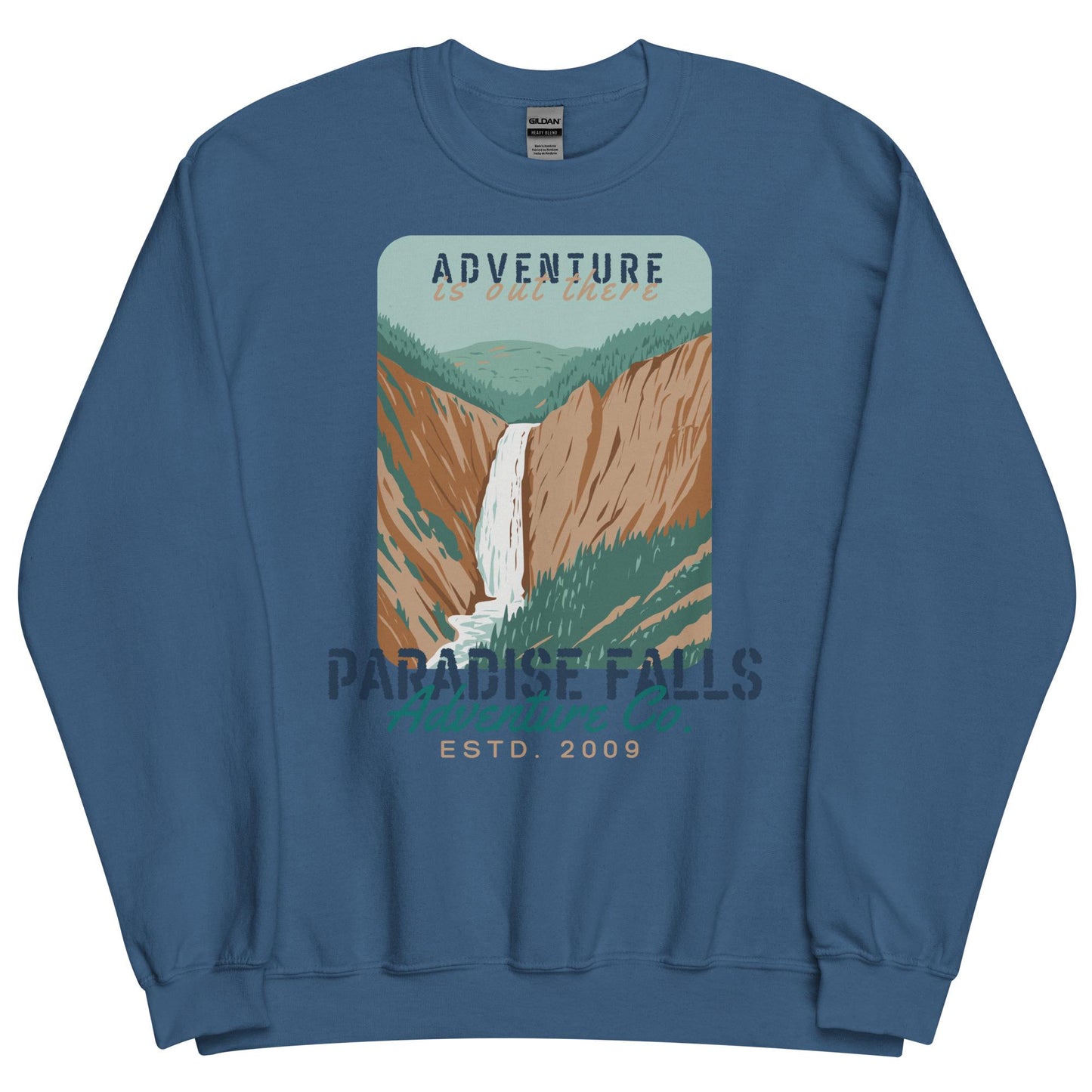 Disney Up Paradise Falls Sweatshirt – Adventure is Out There Unisex Crewneck