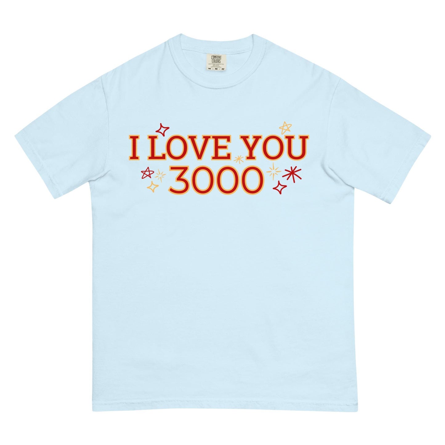 I Love You 3000 Iron Man Comfort Colors Shirt
