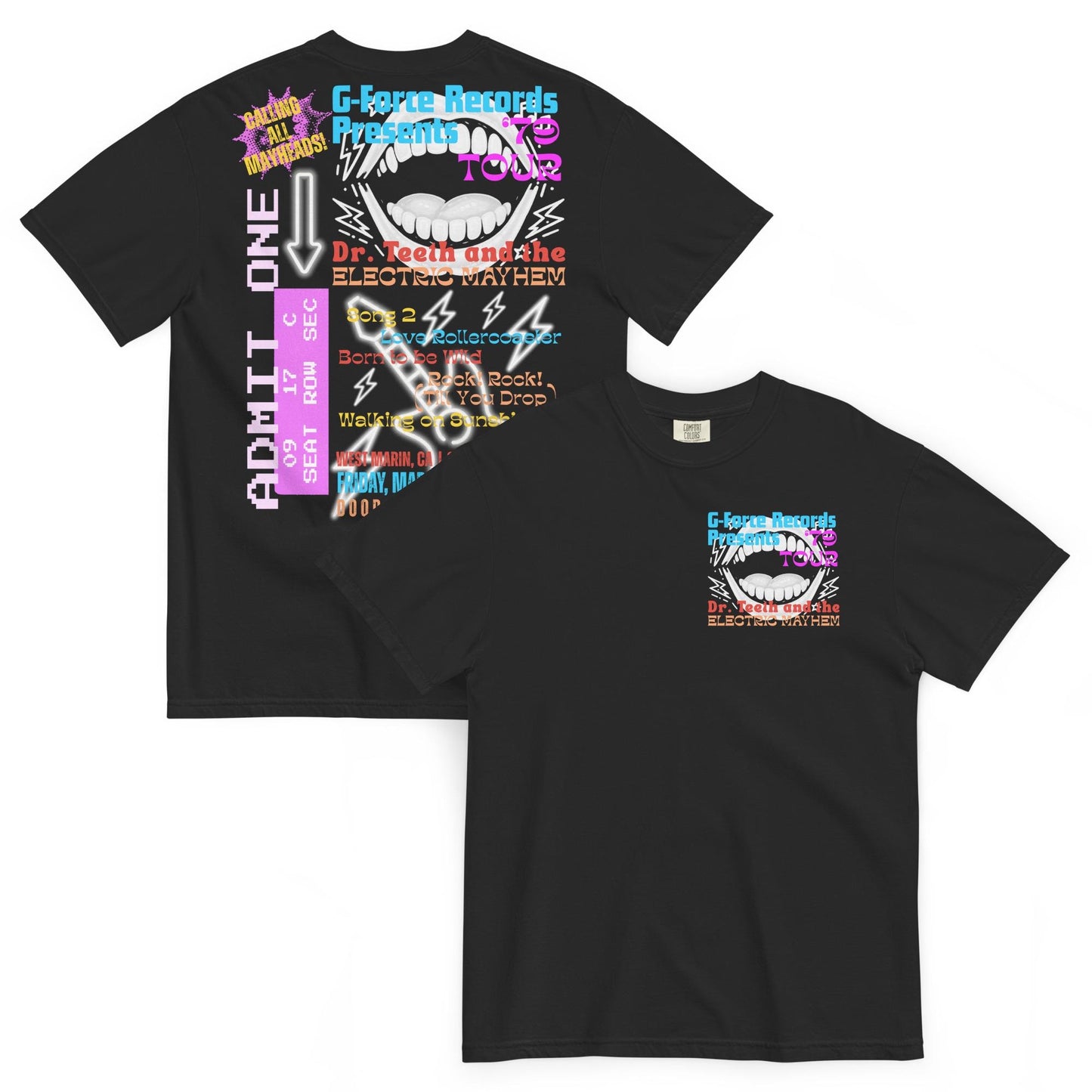 Muppets Rock n Roller Coaster Shirt