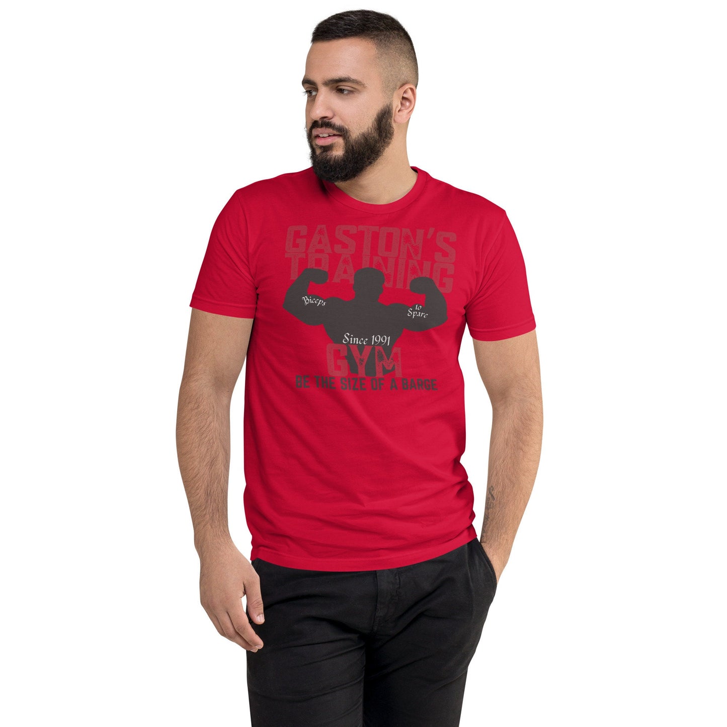 Gaston's Training Gym Shirt, Subtle Disney Family Tee