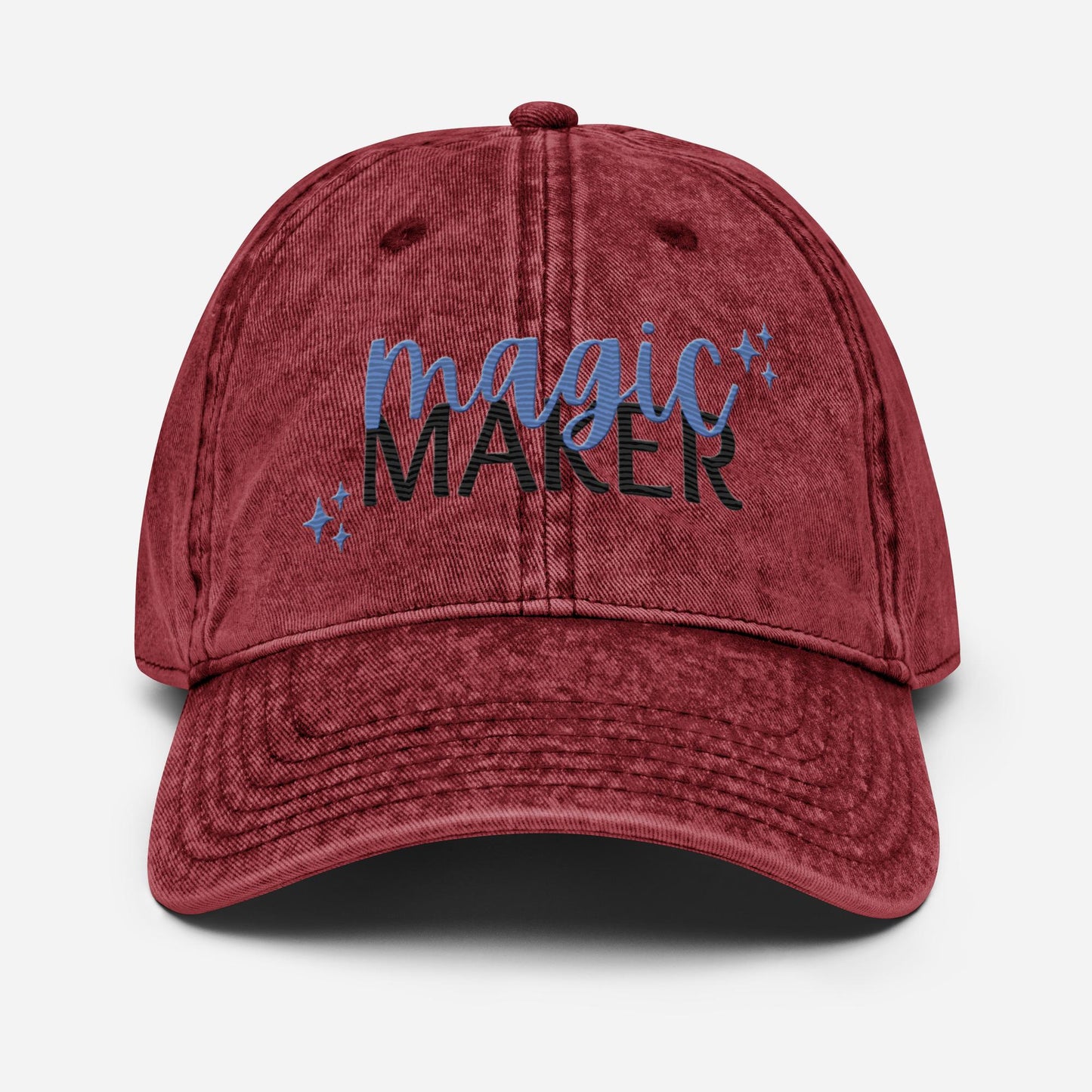 Magic Maker Disney Mom Hat, Vintage Cotton Twill Baseball Cap