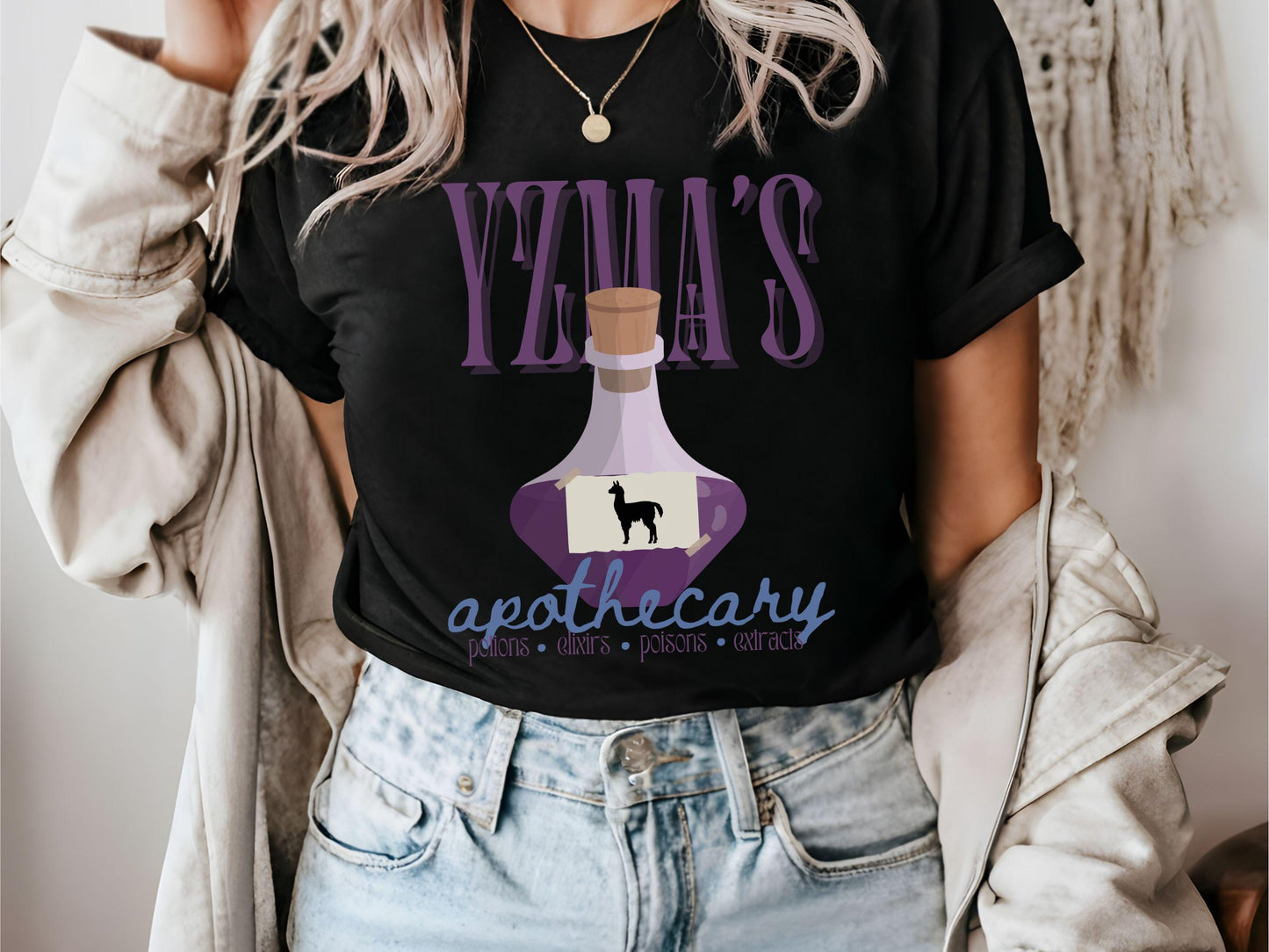 Yzma's Poison T-Shirt, Kuzco, Emperor’s New Groove, Disney Family Matching Shirt