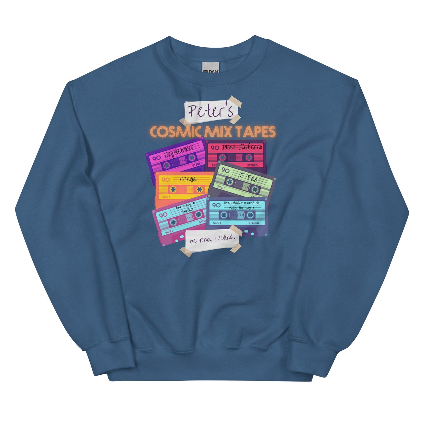 Peter's Cosmic Mix Tapes Sweatshirt, Disney Family Matching Crewneck