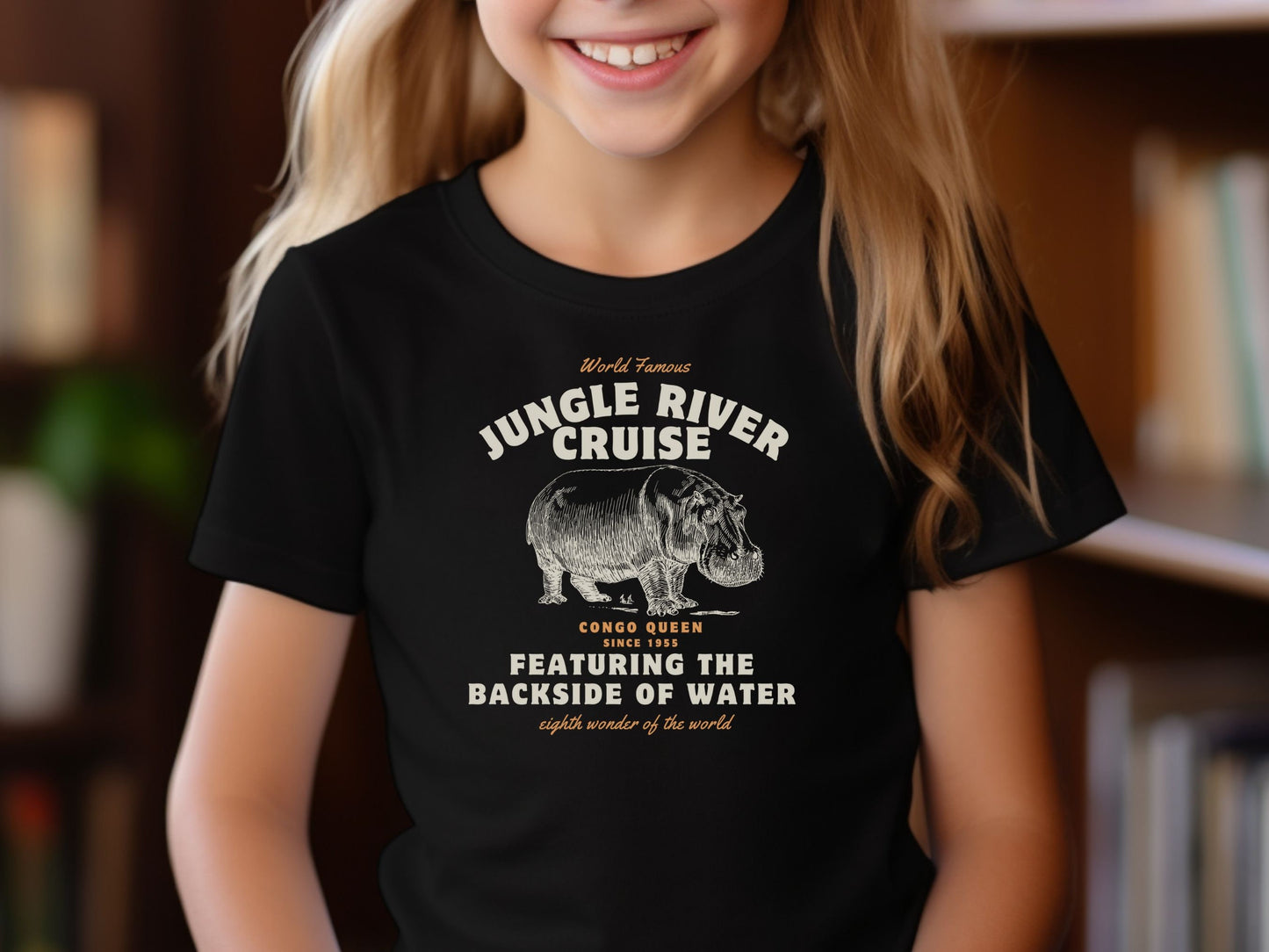 Jungle River Cruise Youth Tee: Bella Canvas Disneyland Shirt