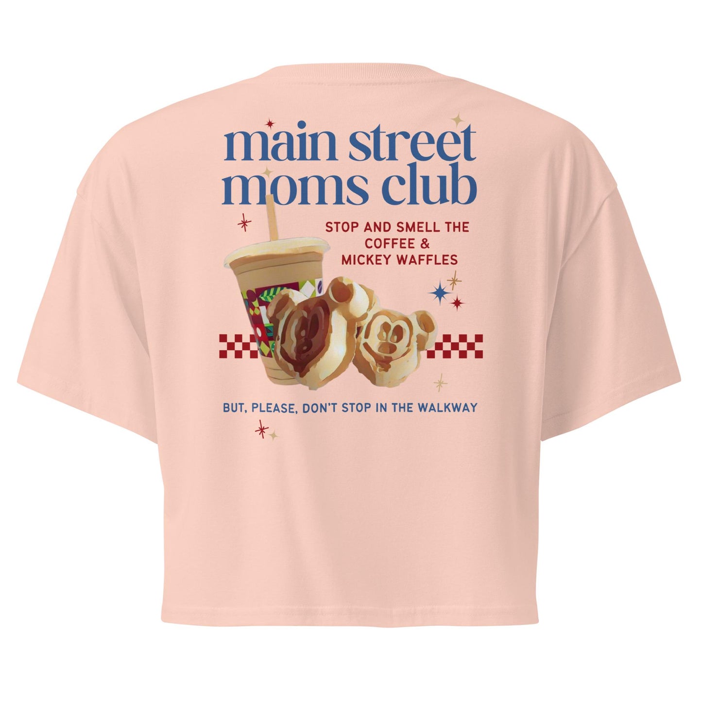 Main Street Moms Club™ Collection Crop Top, Disney Mom Shirt