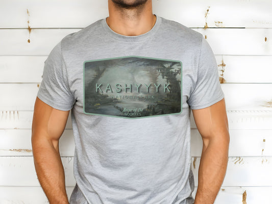 Kashyyyk National Park Shirt, Subtle Star Wars Disney Family Tee
