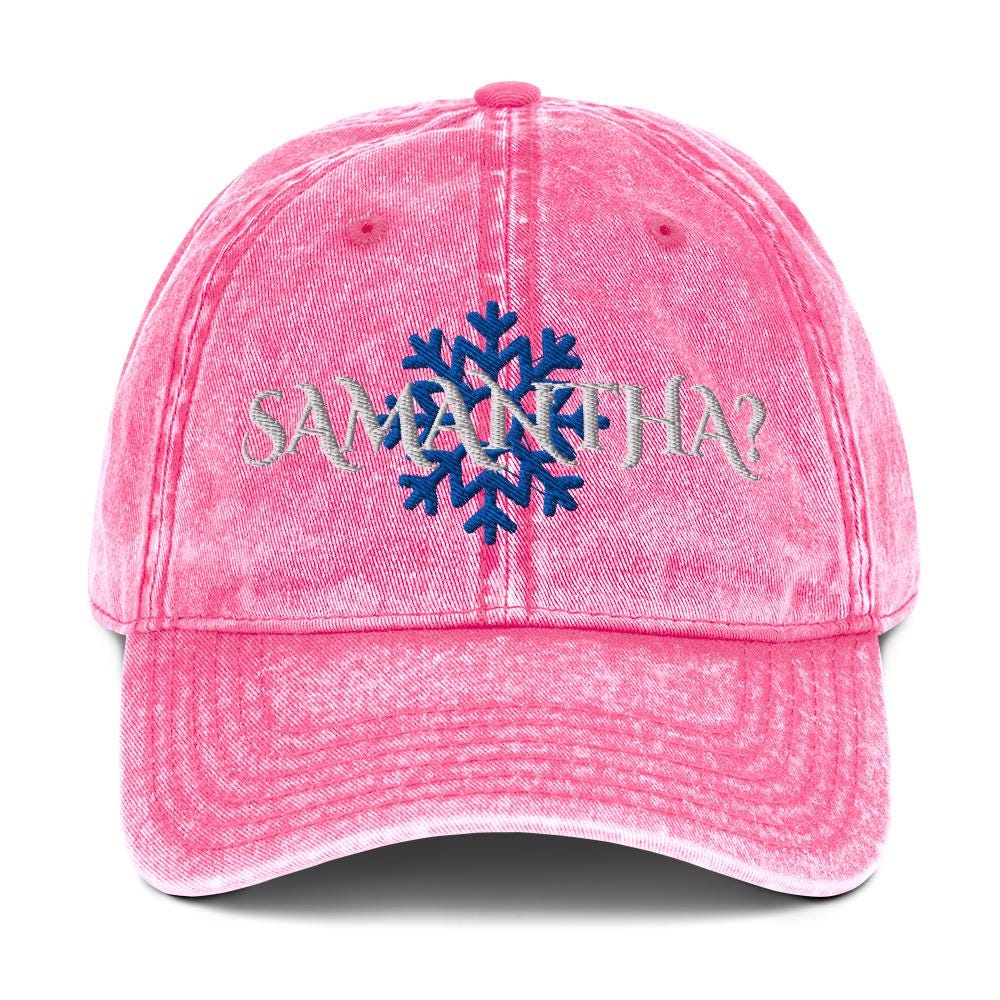 Embroidered Disney Inspired Vintage Cap
