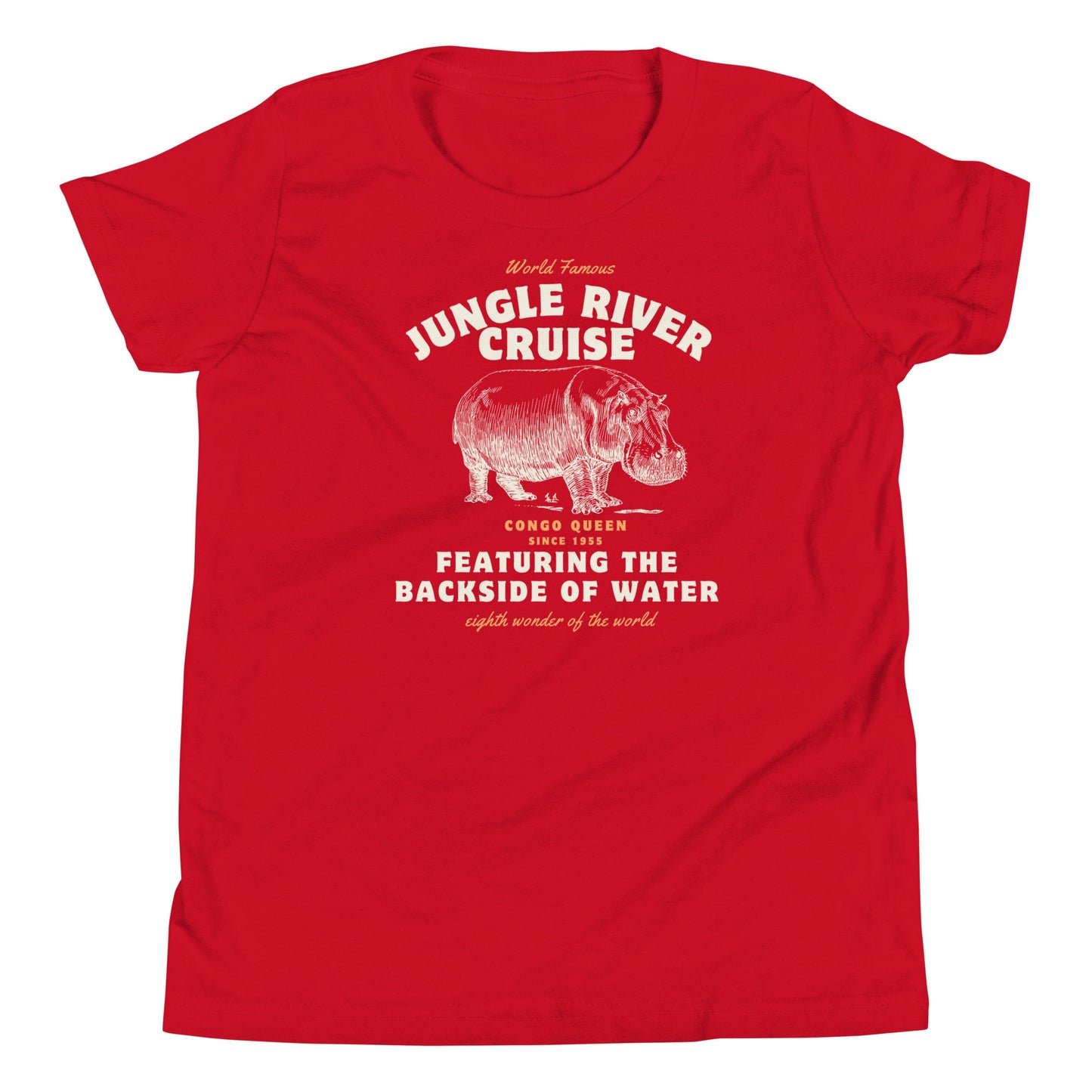 Jungle River Cruise Youth Tee: Bella Canvas Disneyland Shirt