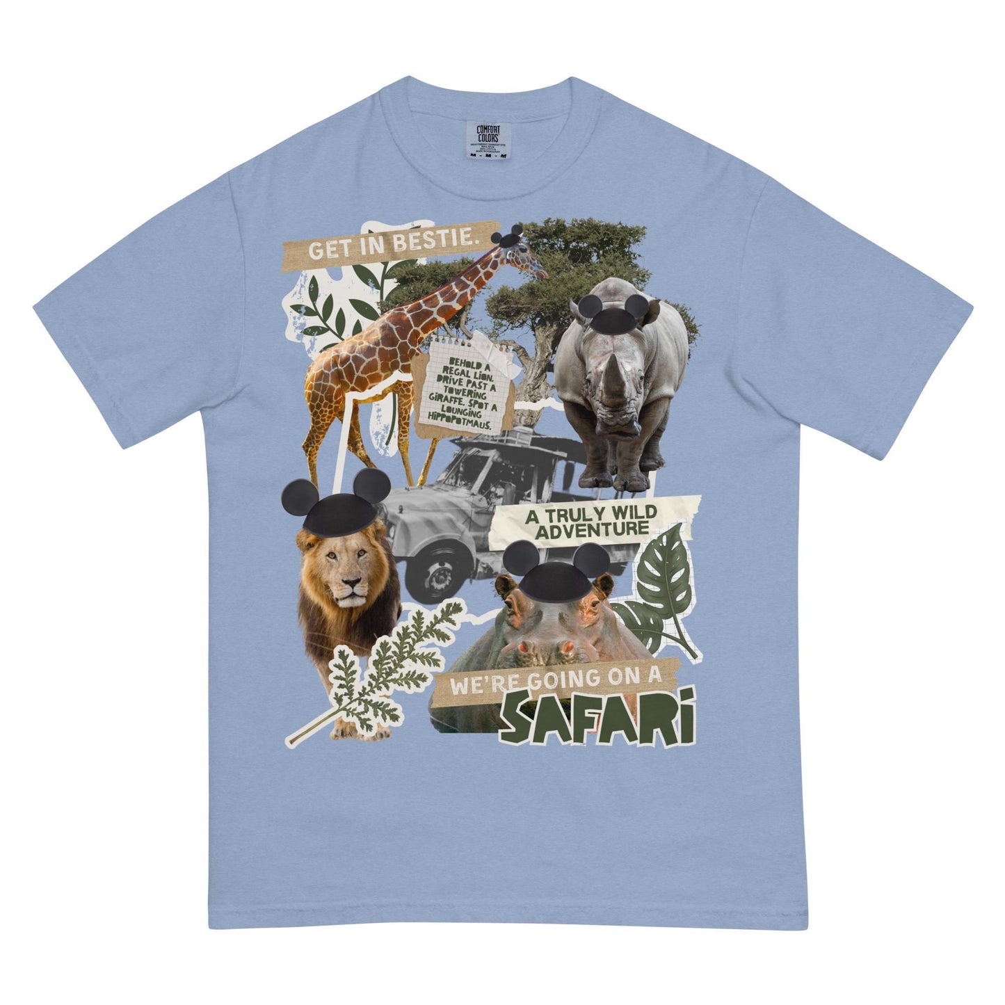 Disney Animal Kingdom Safari Comfort Colors Shirt