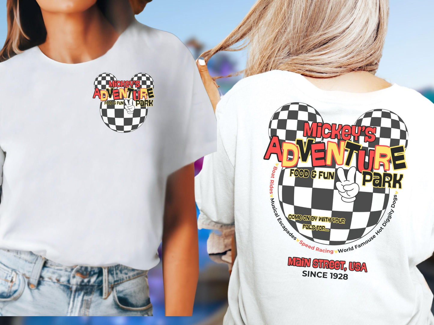 Mickey's Adventure Club T-Shirt, Subtle Disney Inspired Tee