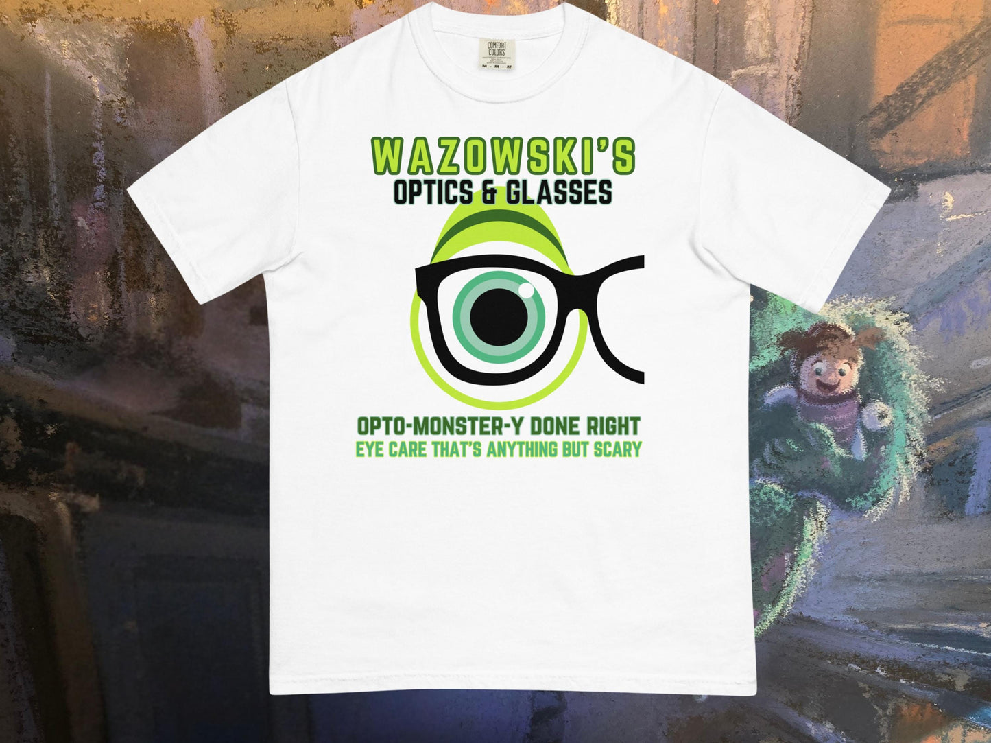 Disney Monsters Inc Inspired Mike Wazowski Shirt, Monsters Inc Shirt, Disney Family Shirt, Subtle Trendy Disney Pixar Monsters Inc Shirt