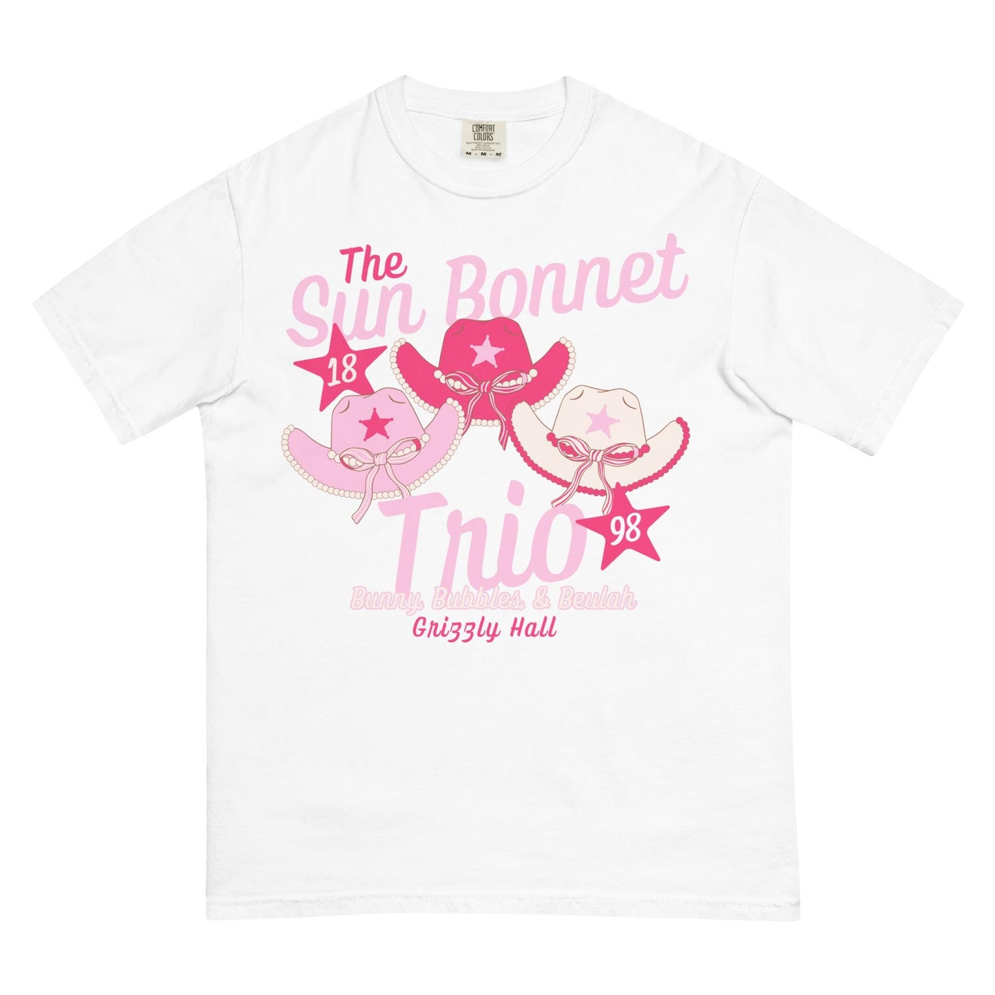 Country Bear Jamboree Shirt, Sun Bonnet Trio, Comfort Colors Disney Tee