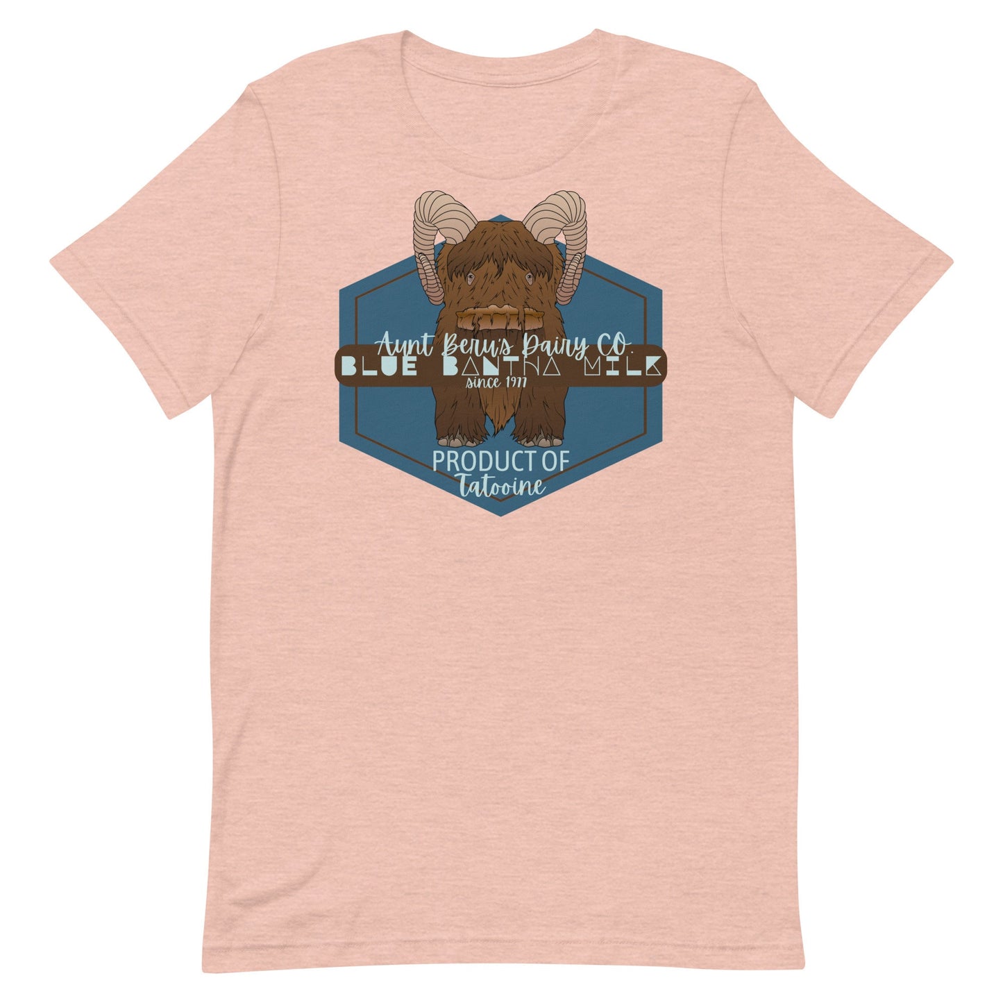 Blue Milk Bantha T-Shirt, Subtle Star Wars Disney Family Tee