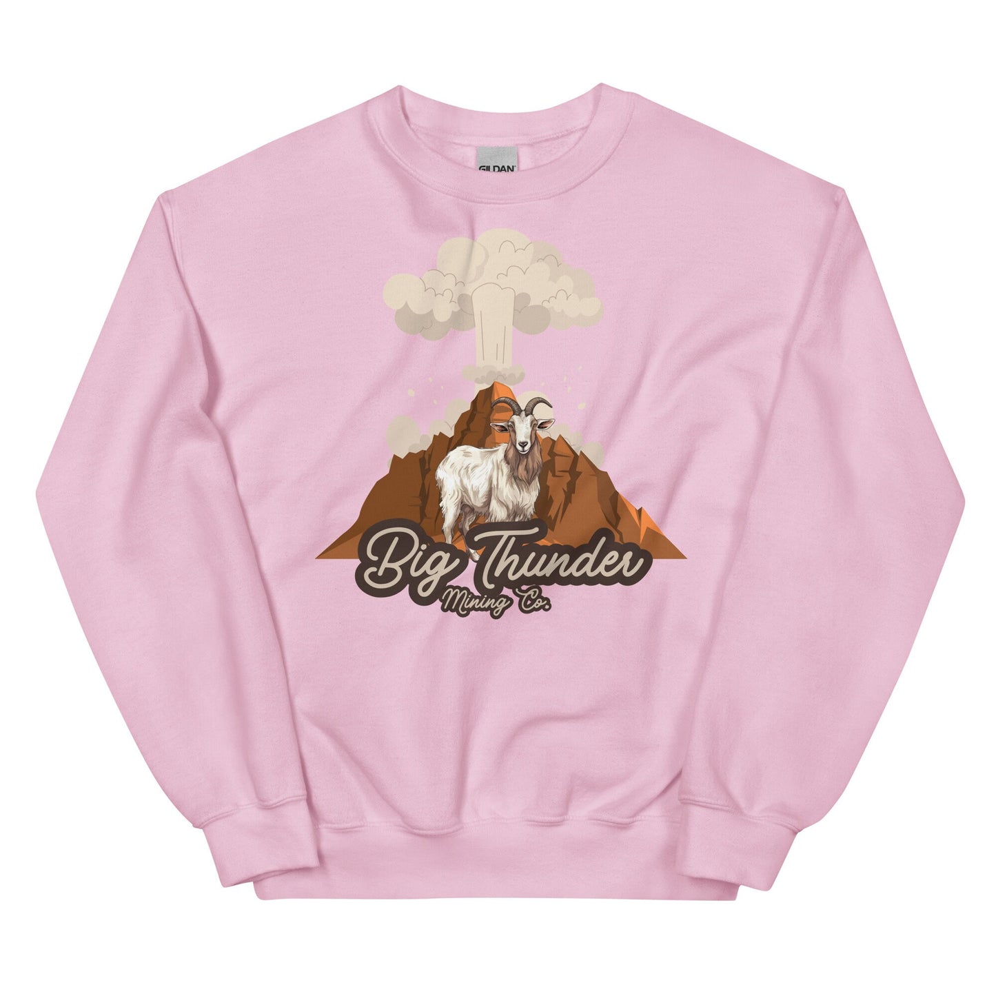 Big Thunder, Goat, Theme Park Sweatshirt,  Subtle Disney Matching Family Shirts, Unisex Disney Crewneck