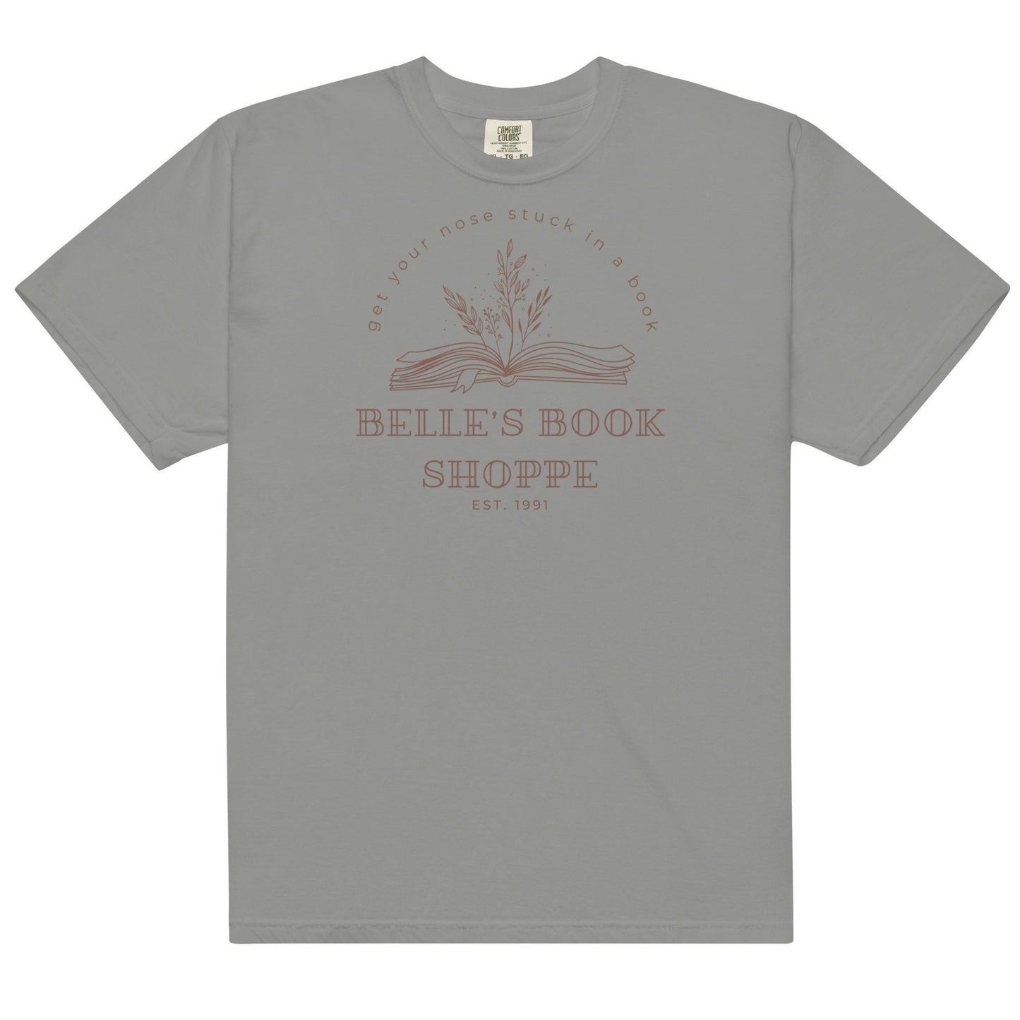 Belle's Book Shoppe Shirt, Comfort Colors Disney Mom Tee