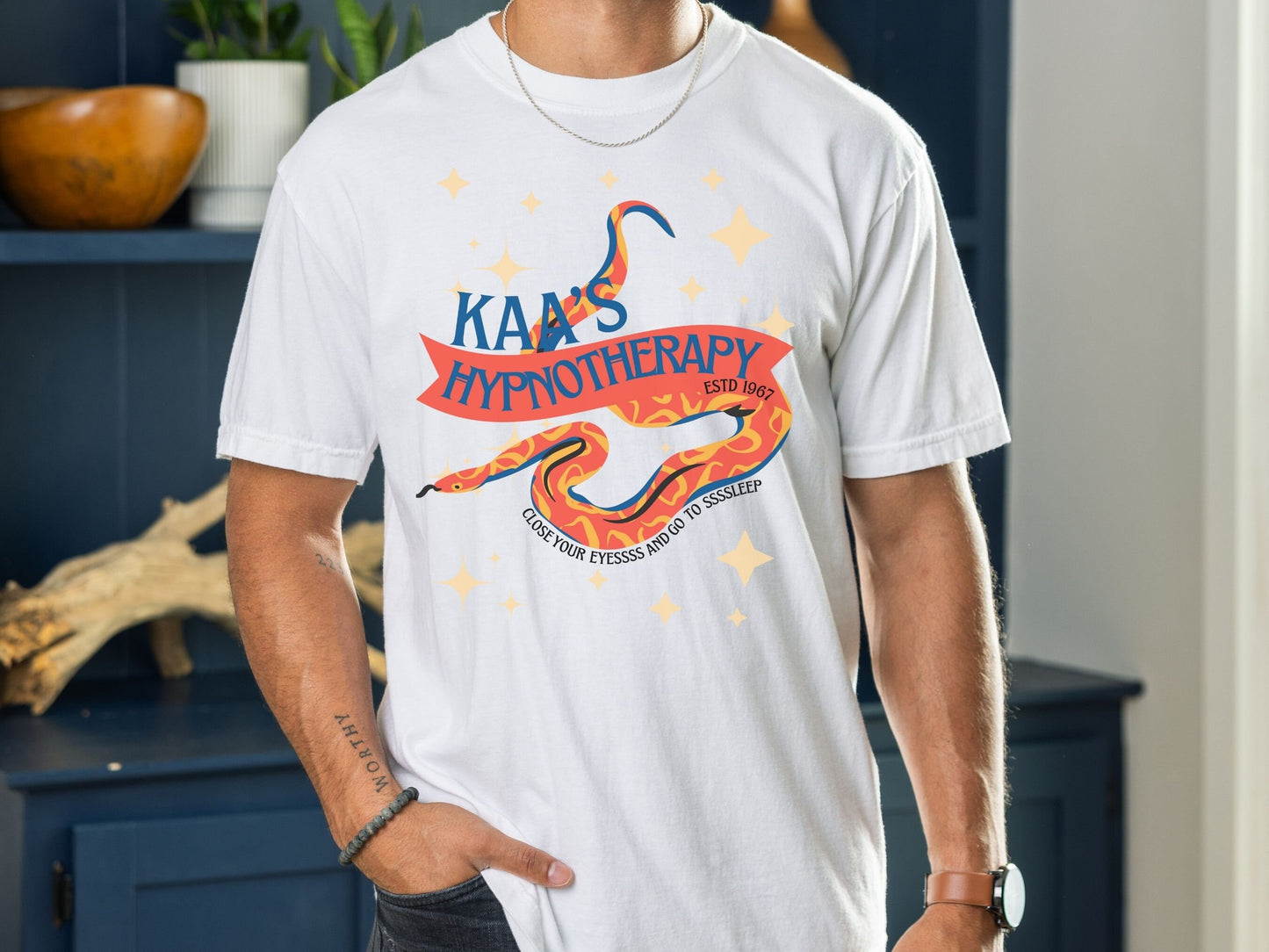 Kaa's Hypnosis Disney Shirt, Comfort Colors Family Tee