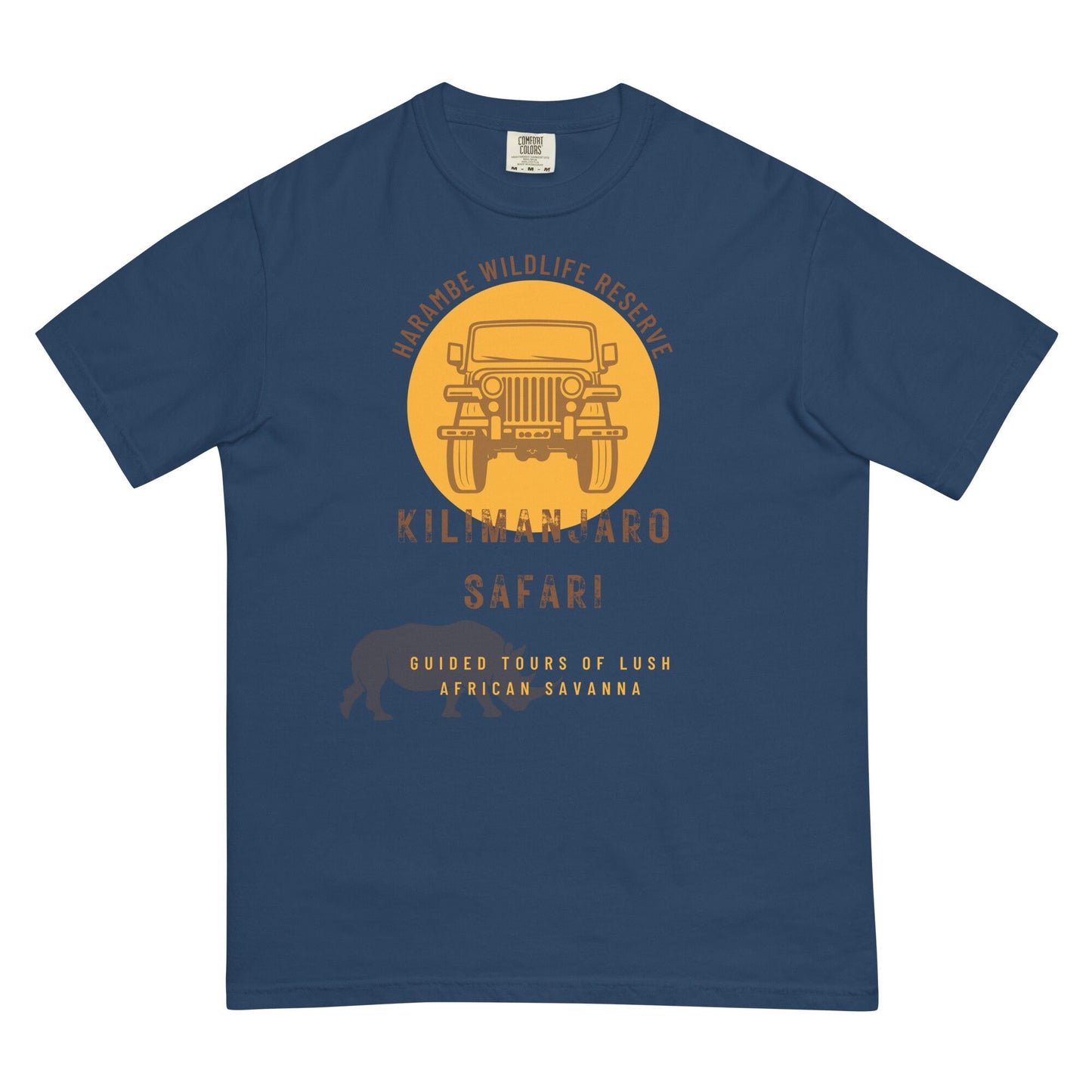Kilimanjaro Safari T-Shirt, Comfort Colors Garment Dyed, Disney Family Matching