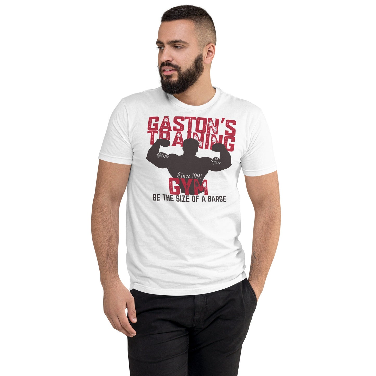 Gaston's Training Gym Shirt, Subtle Disney Family Tee