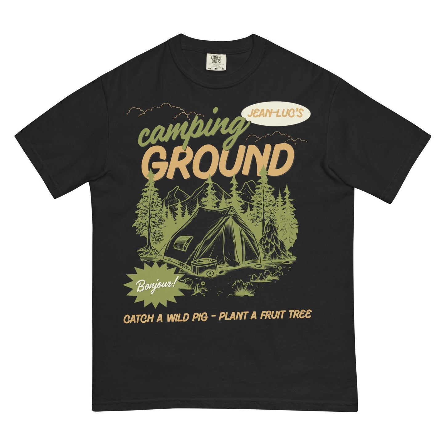 Bluey Camping Episode with Jean Luc, Disney Adult Bluey Shirt