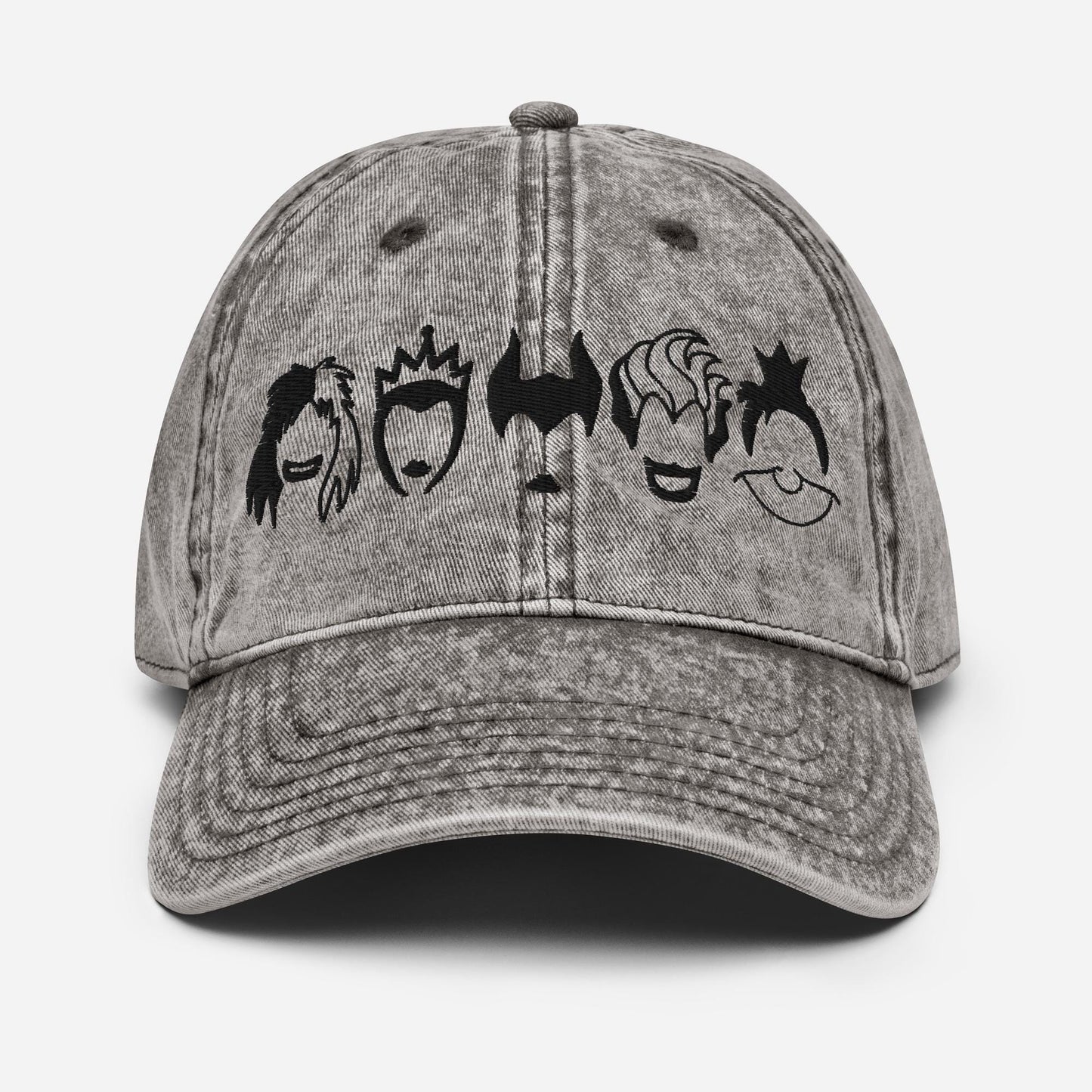 Disney Villains Sketch Icon Hat, Vintage Otto Dad Hat