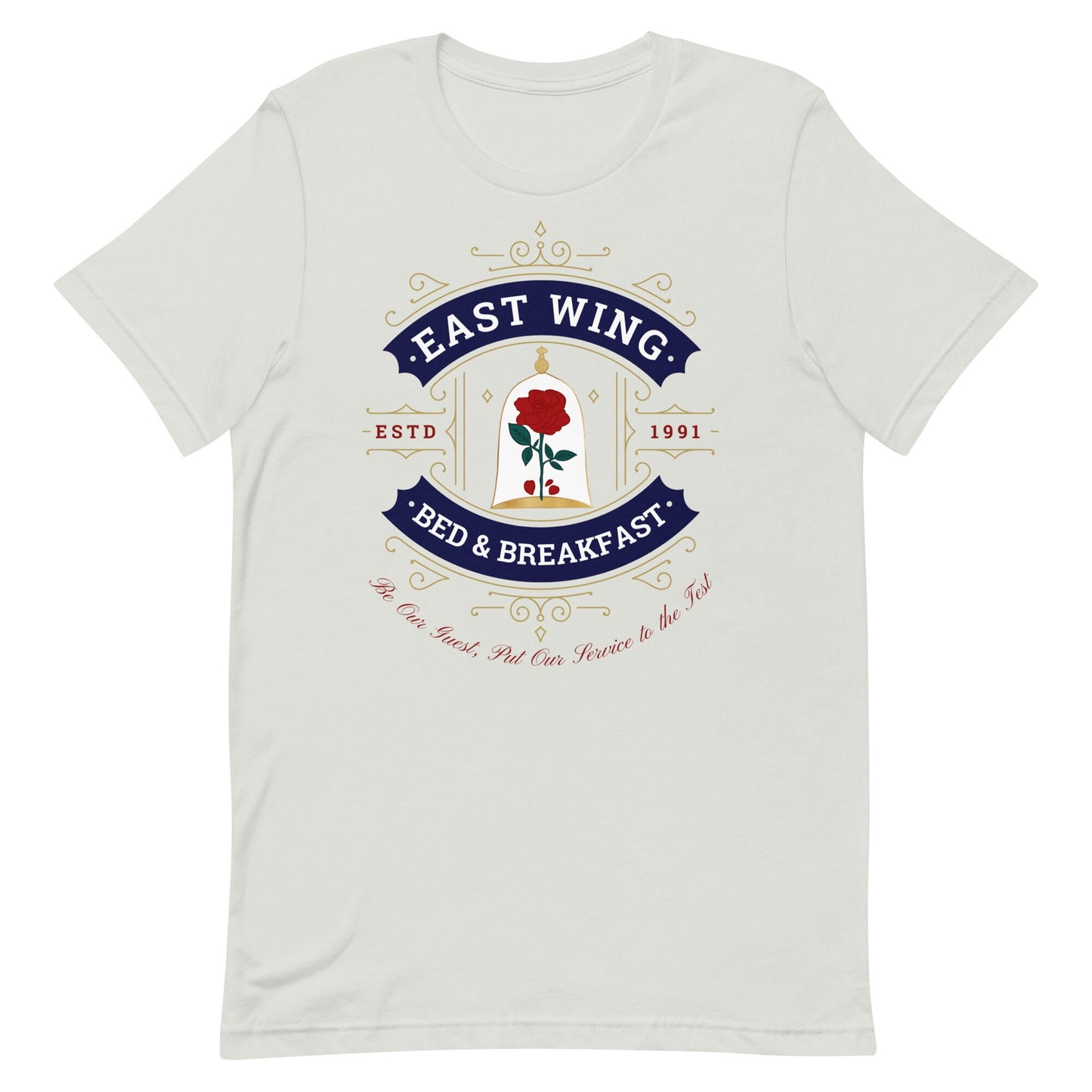 Be Our Guest Disney Shirt, East Wing Bed & Breakfast Bella Canvas Tee