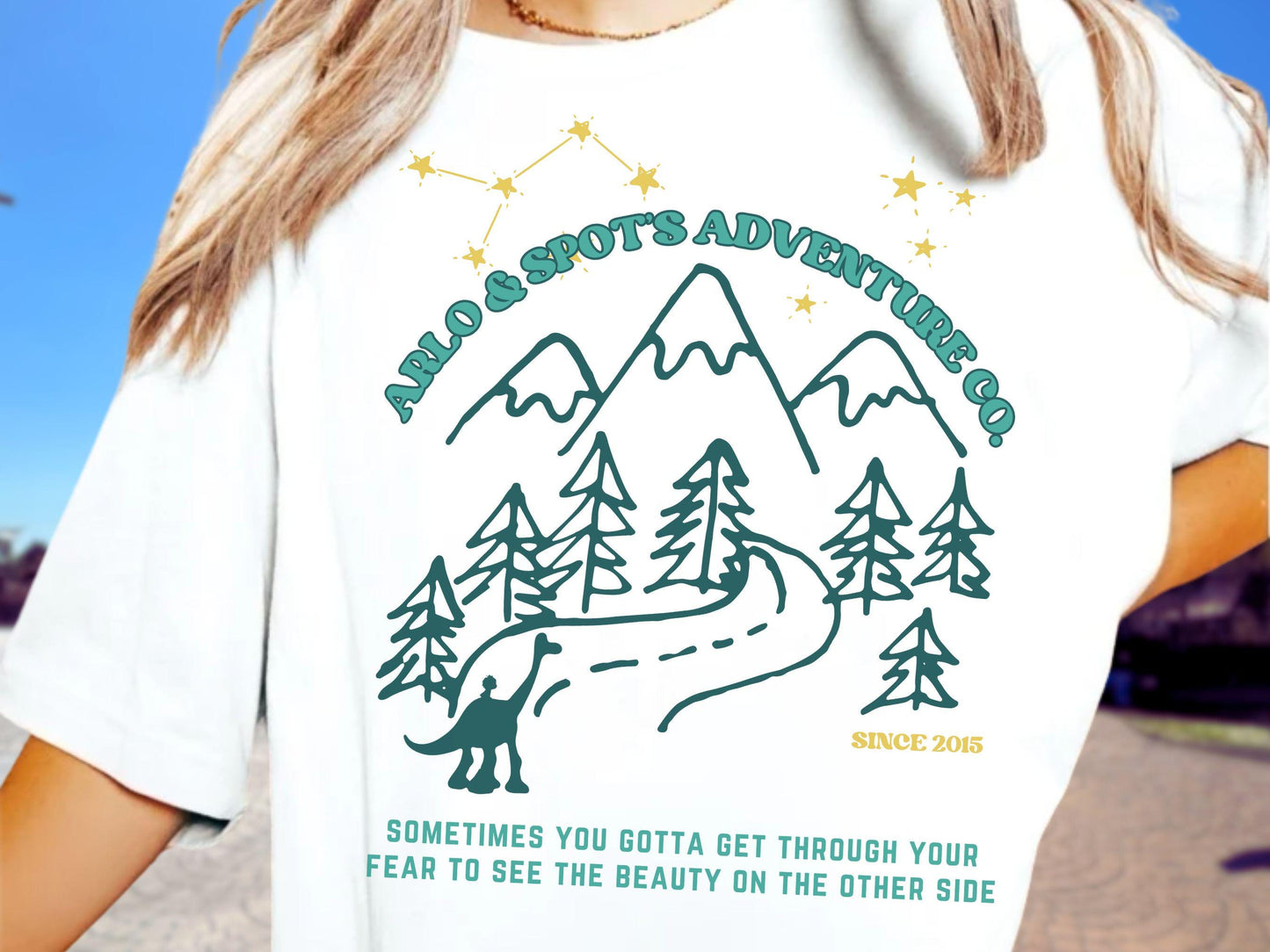 Arlo and Spot Adventure Shirt, Subtle Disney Inspired Tee