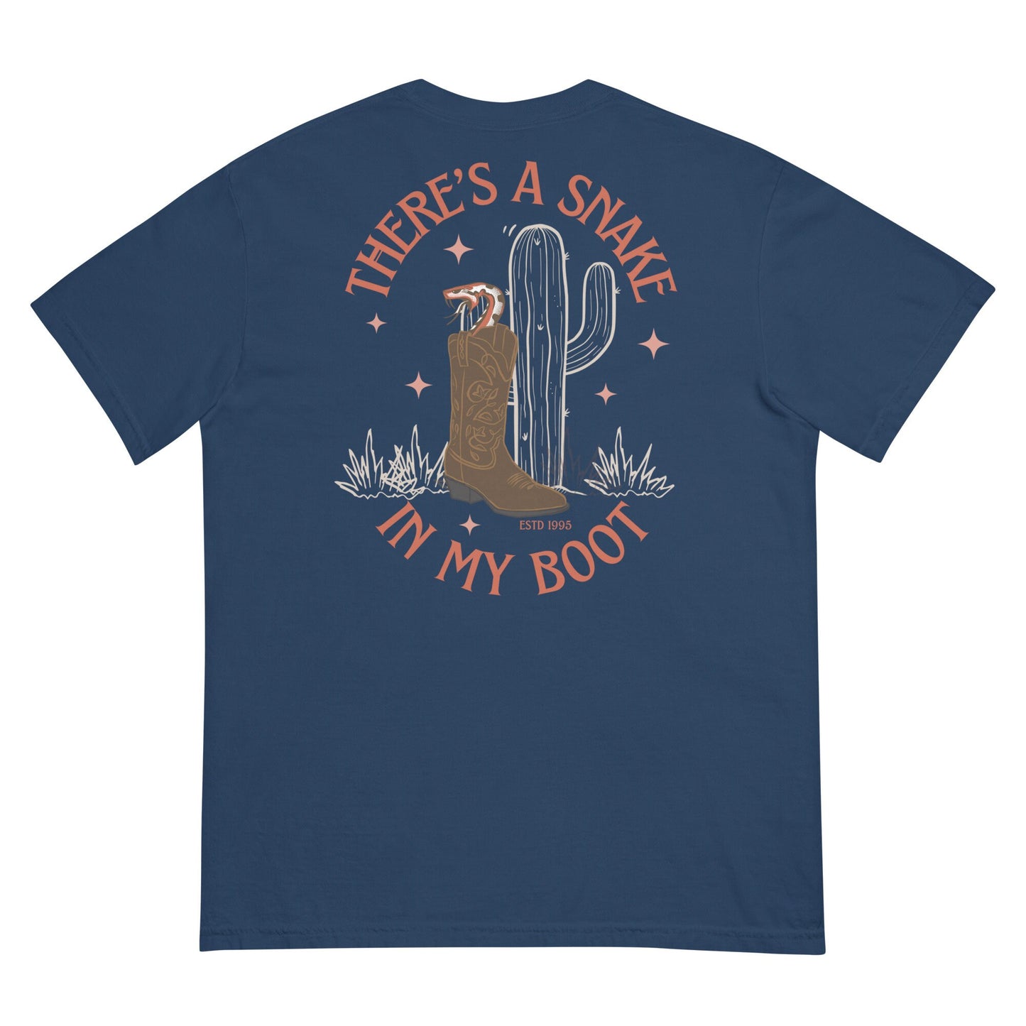 There's a Snake in my Boot Comfort Colors T-Shirt, Matching Disney Family Shirts