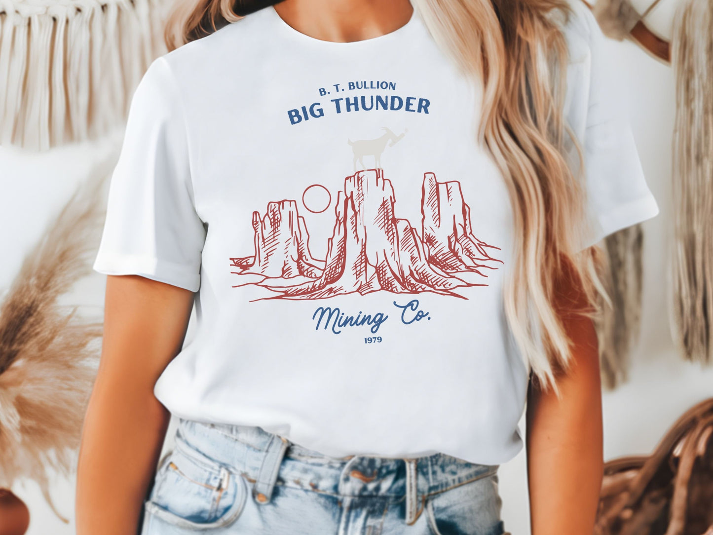 Big Thunder Mountain Goat Dynamite Disney Shirt, Bella Canvas Tee